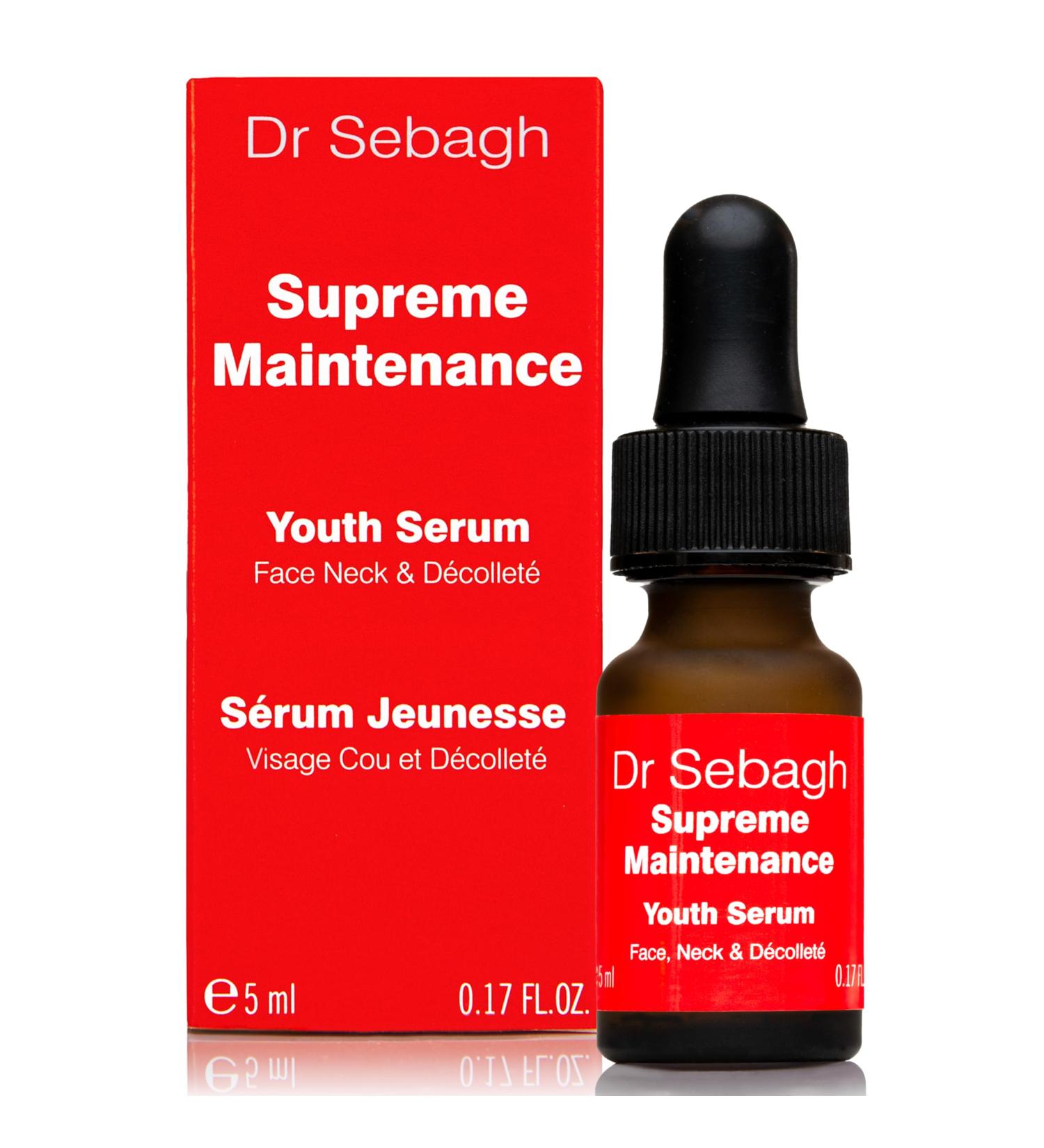 Dr Sebagh Supreme Maintenance Youth Serum (0.17 fl oz) - Award-Winning Anti Aging Resveratrol Serum for Face - Collagen-Boosting Hydrating - Advanced Resveratrol Skin Care Treatment - Buy Online on GoSupps.com
