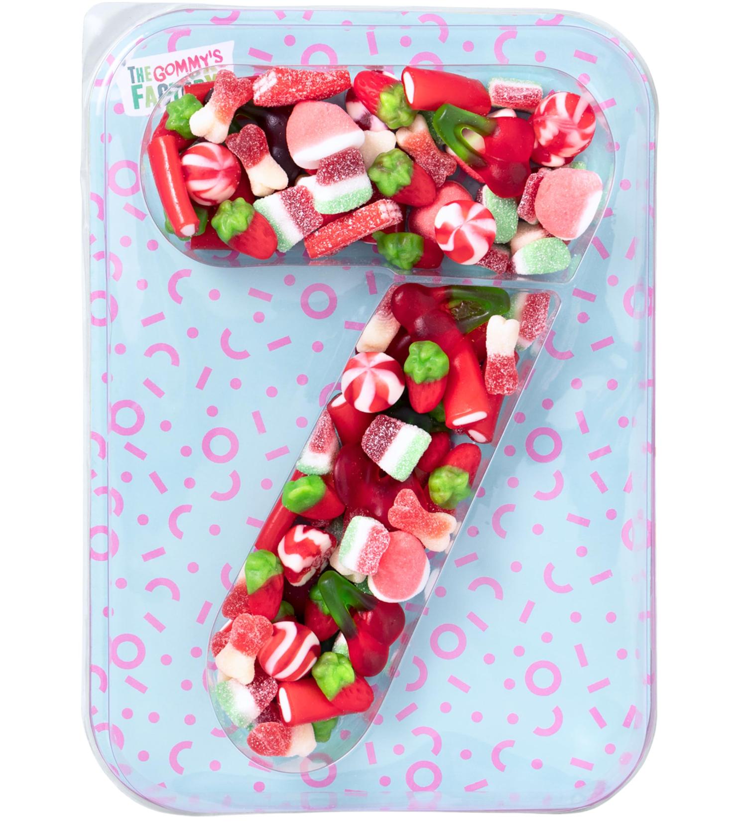  Gommy s Factory Gommy's Factory Party Numbers Number 7 Birthday Treat Cake 500g Drops - Buy Online on GoSupps.com