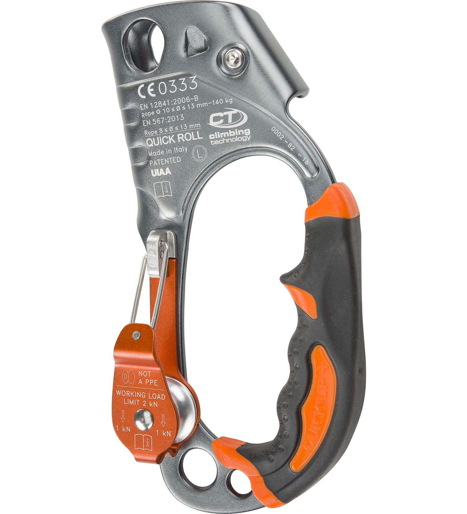 Climbing Technology Quick Roll Ascender - Left Hand Gray, One Size - Buy Online on GoSupps.com