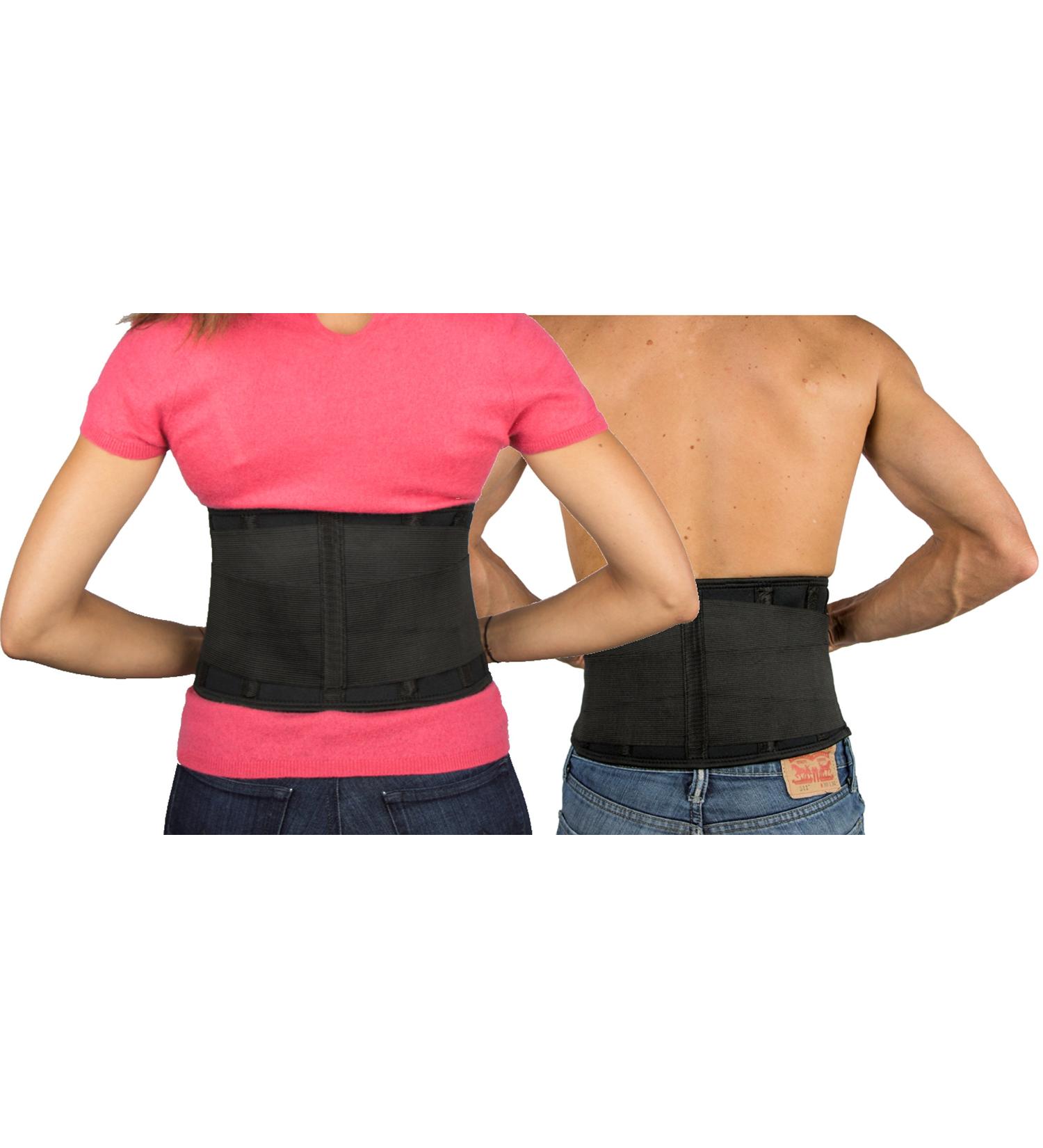 Back Support Brace by Start Smart - Relieve Low Back Pain Sciatica & Scoliosis | Adjustable Support Belt in 3 Sizes - Buy Online on GoSupps.com