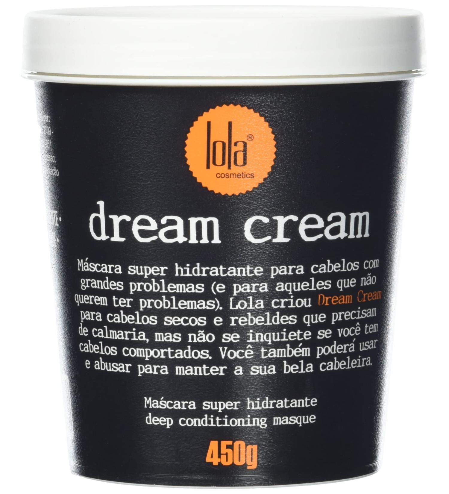 Linha Dream Cream Lola - Super Hydrating Masque 450g | Deep Conditioning Hair Treatment - Dream Cream Collection - Buy Online on GoSupps.com