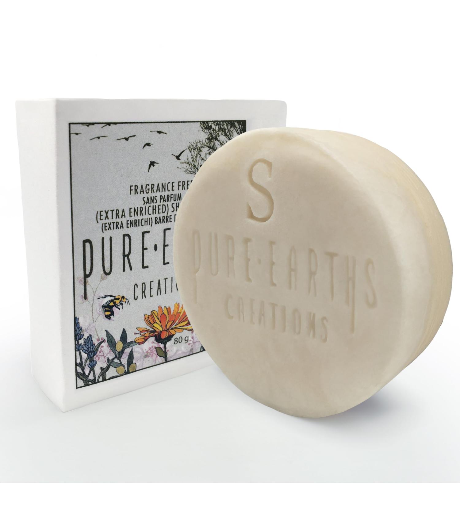 Pure Earths Creations Two In One Shampoo & Conditioner Bar (Fragrance Free) - Buy Online on GoSupps.com