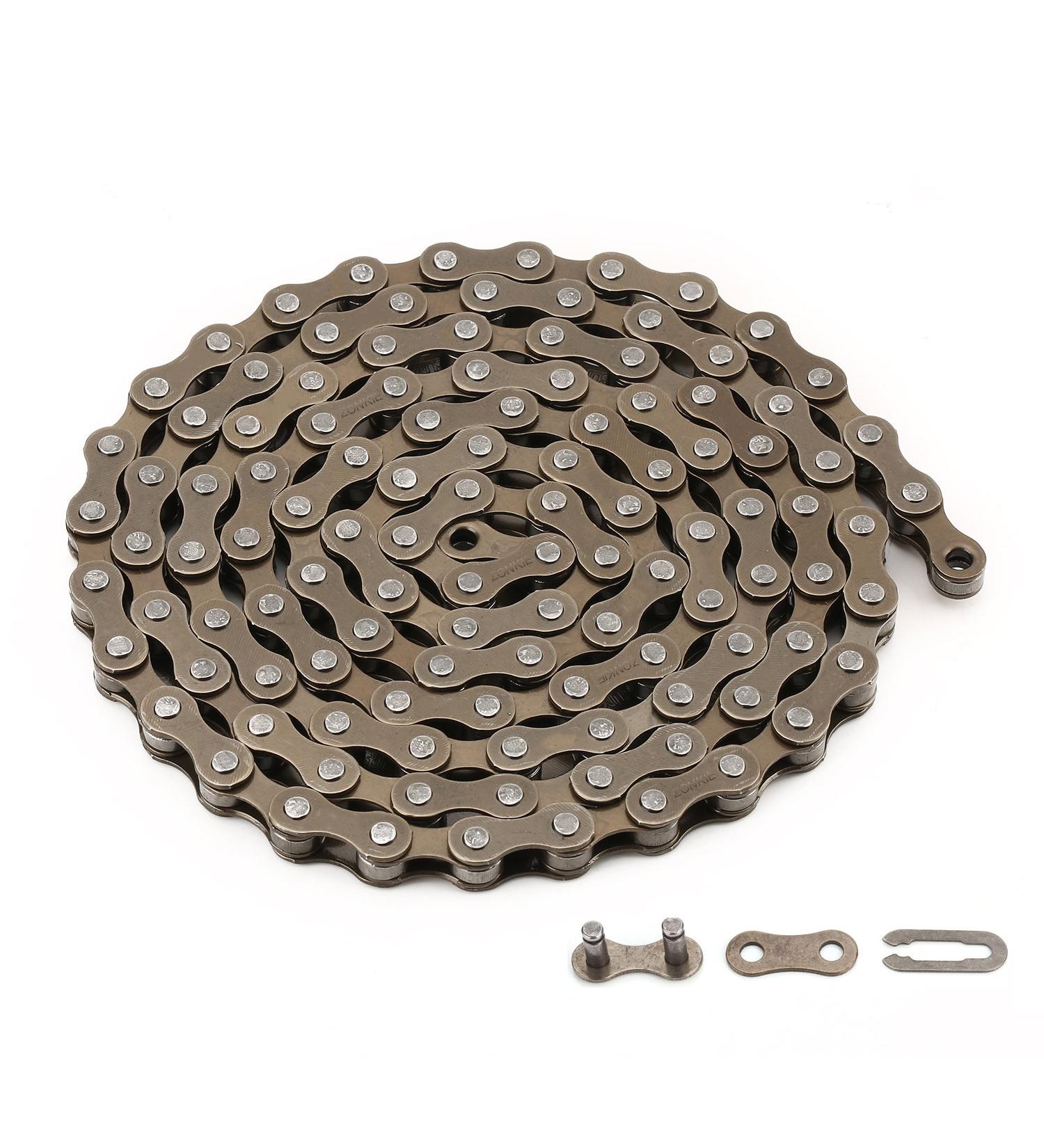 ZONKIE Single-Speed Bicycle Chain | 1/2 1/8 inch 116 Links - Buy Online on GoSupps.com
