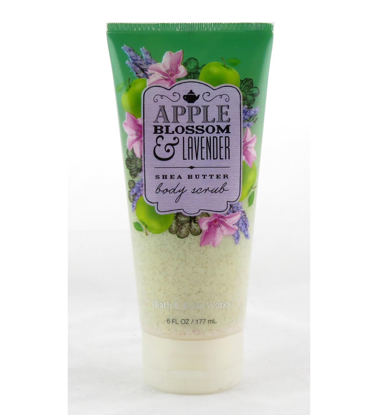 Bath & Body Works Apple Blossom & Lavender Shea Butter body Scrub 6 oz.
