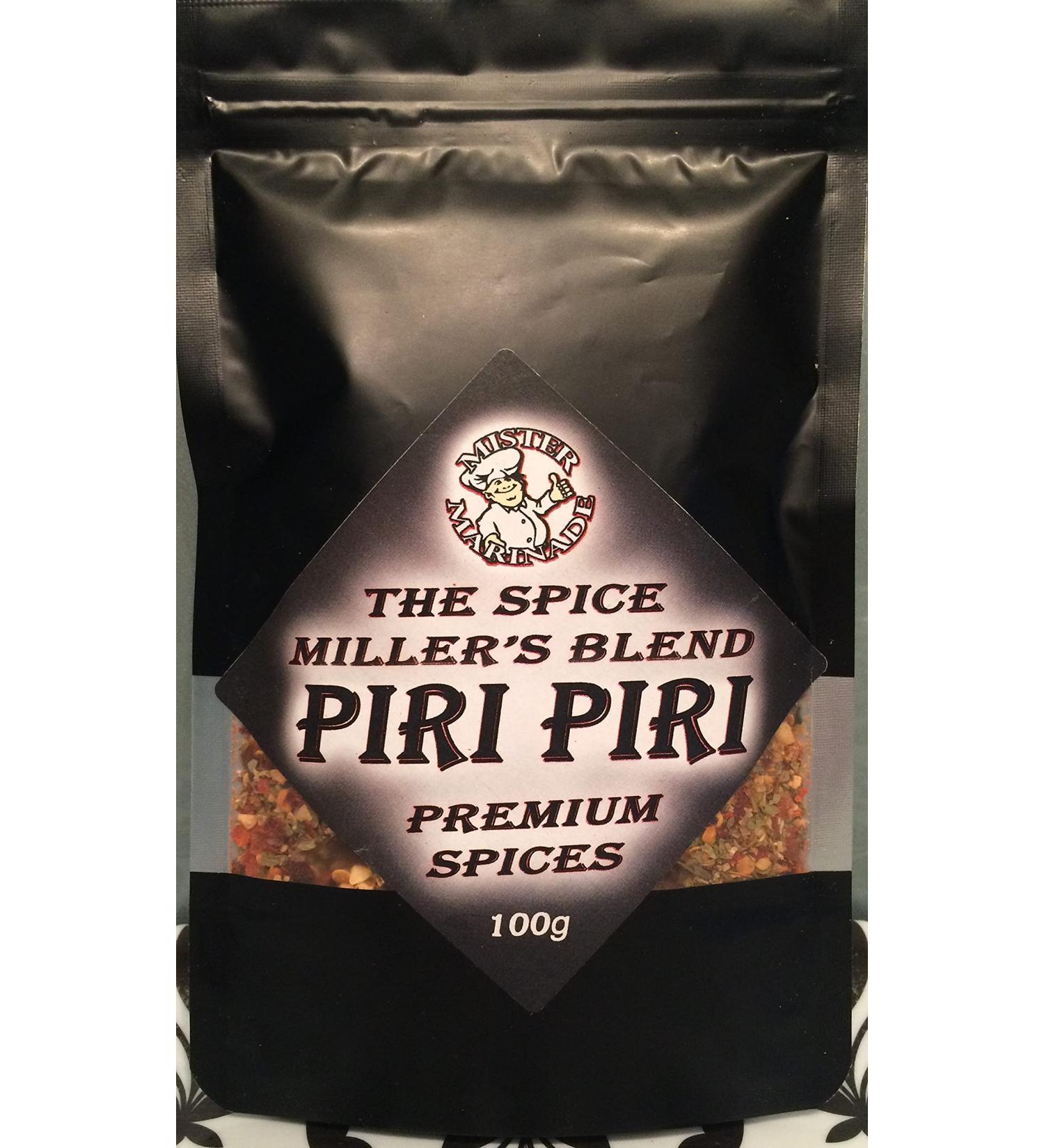 Spice Miller's Blend Piri Piri 100g - Premium Artisan Spice Mix - Syn Free & Low Syn Seasonings - Buy Online on GoSupps.com