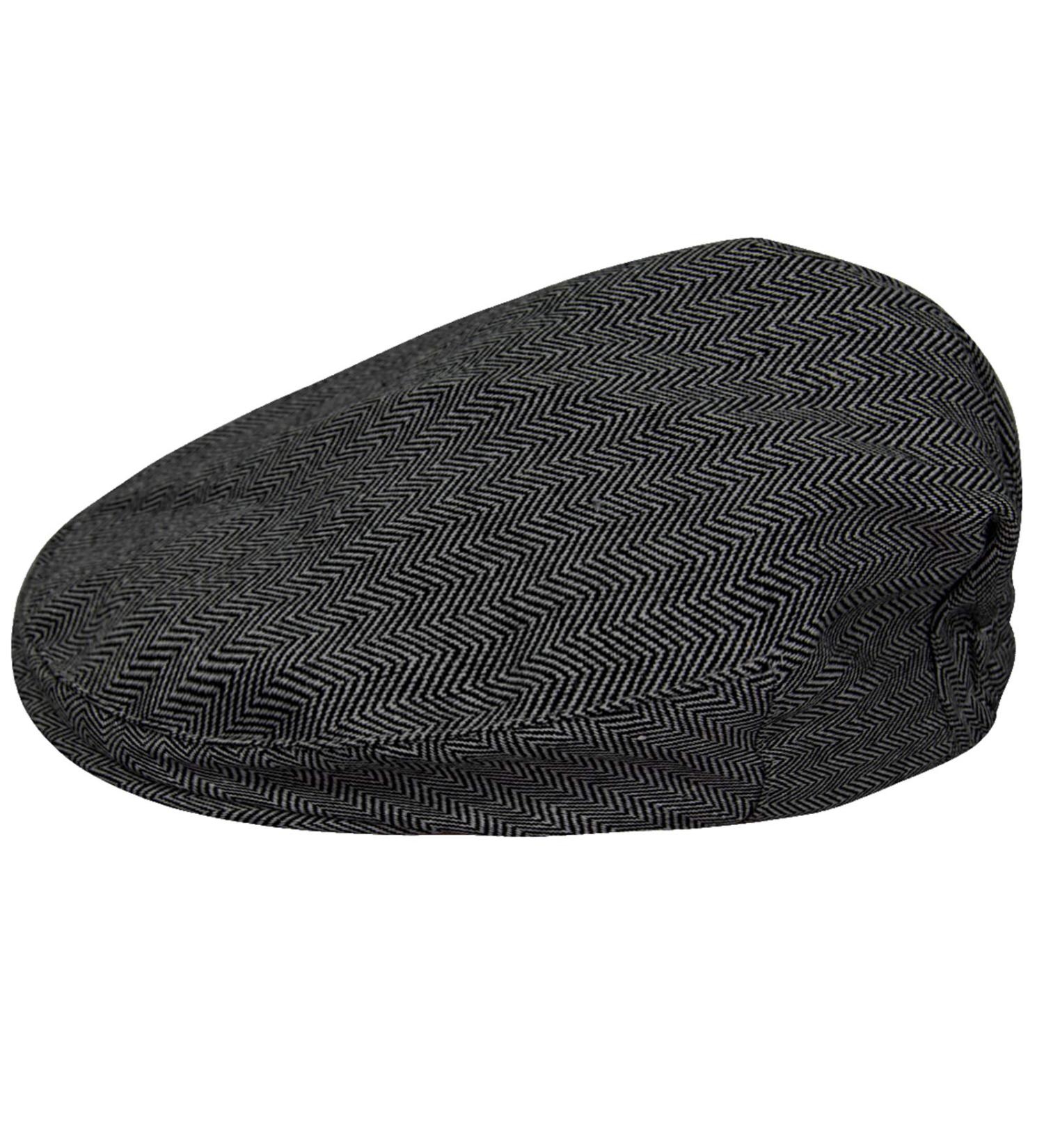 Mint Green Baby Boys Flat Cap | Gentleman Herringbone Tweed Newsboy Baker Boy Hat | Size 3-6 Months | Black - Buy Online on GoSupps.com