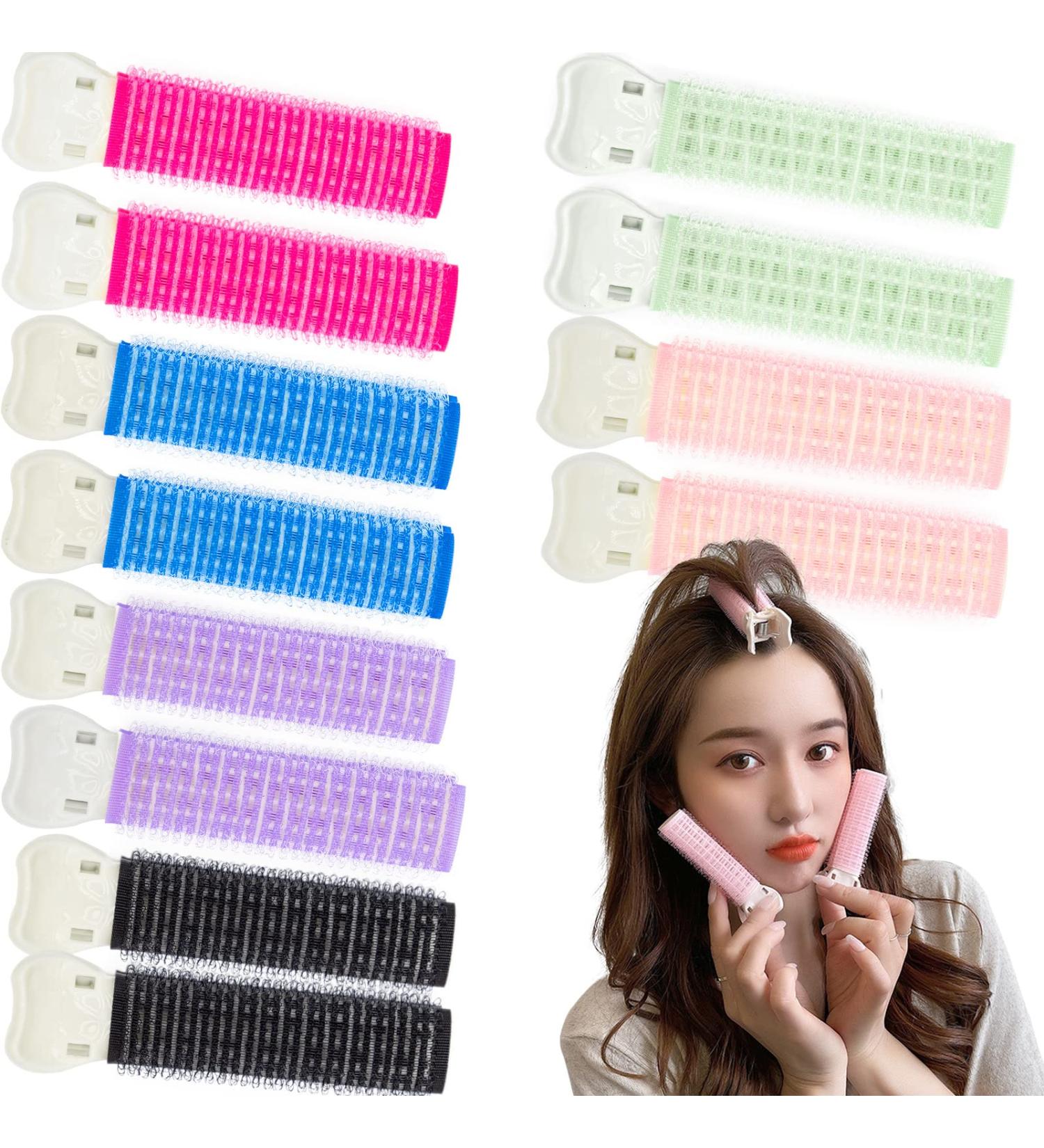 12PCS Volumizing Hair Clips - 6 Color Root Clips for Curly Hair Volume | Fluffy Hair Volumizer Clips | Instant Hair Volume Clip DIY Styling Tool for Women - Buy Online on GoSupps.com