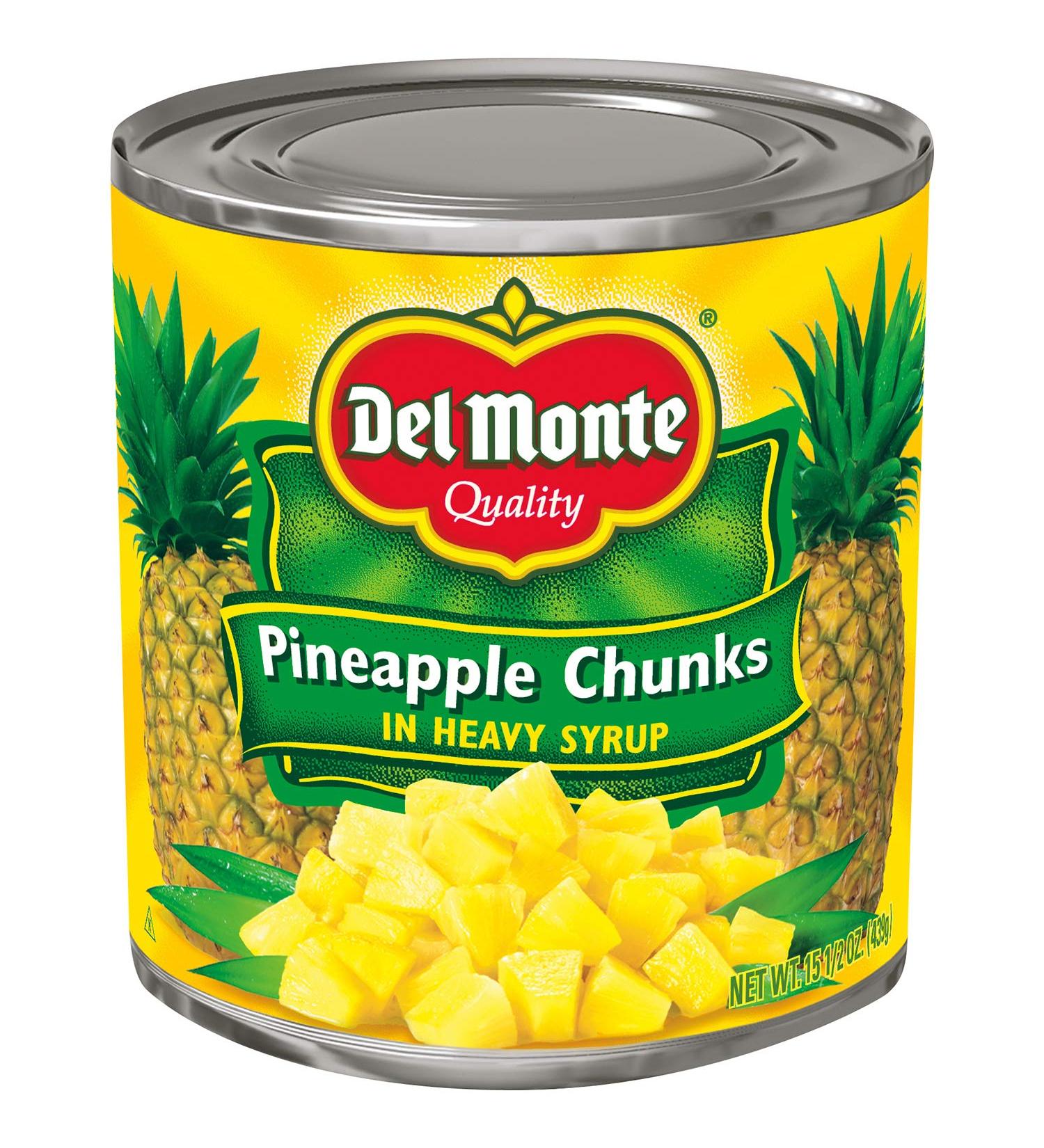 Del Monte Pineapple Chunks in Heavy Syrup 15.5 oz Can 12 Pack - Pack of 12 - Buy Online on GoSupps.com