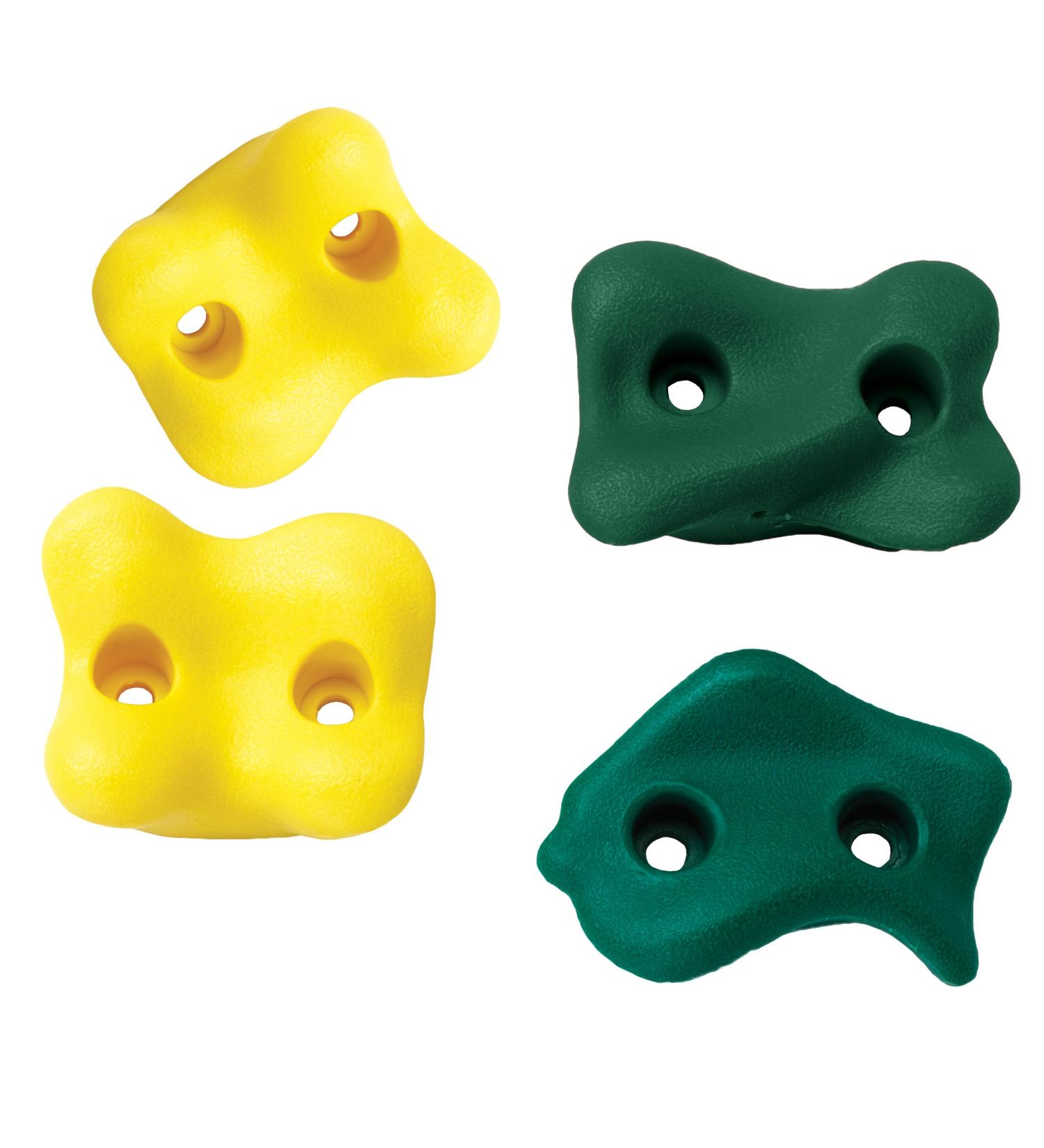 Color Climbing Rocks - Set of 4 | Durable and Vibrant Climbing Holds - Buy Online on GoSupps.com