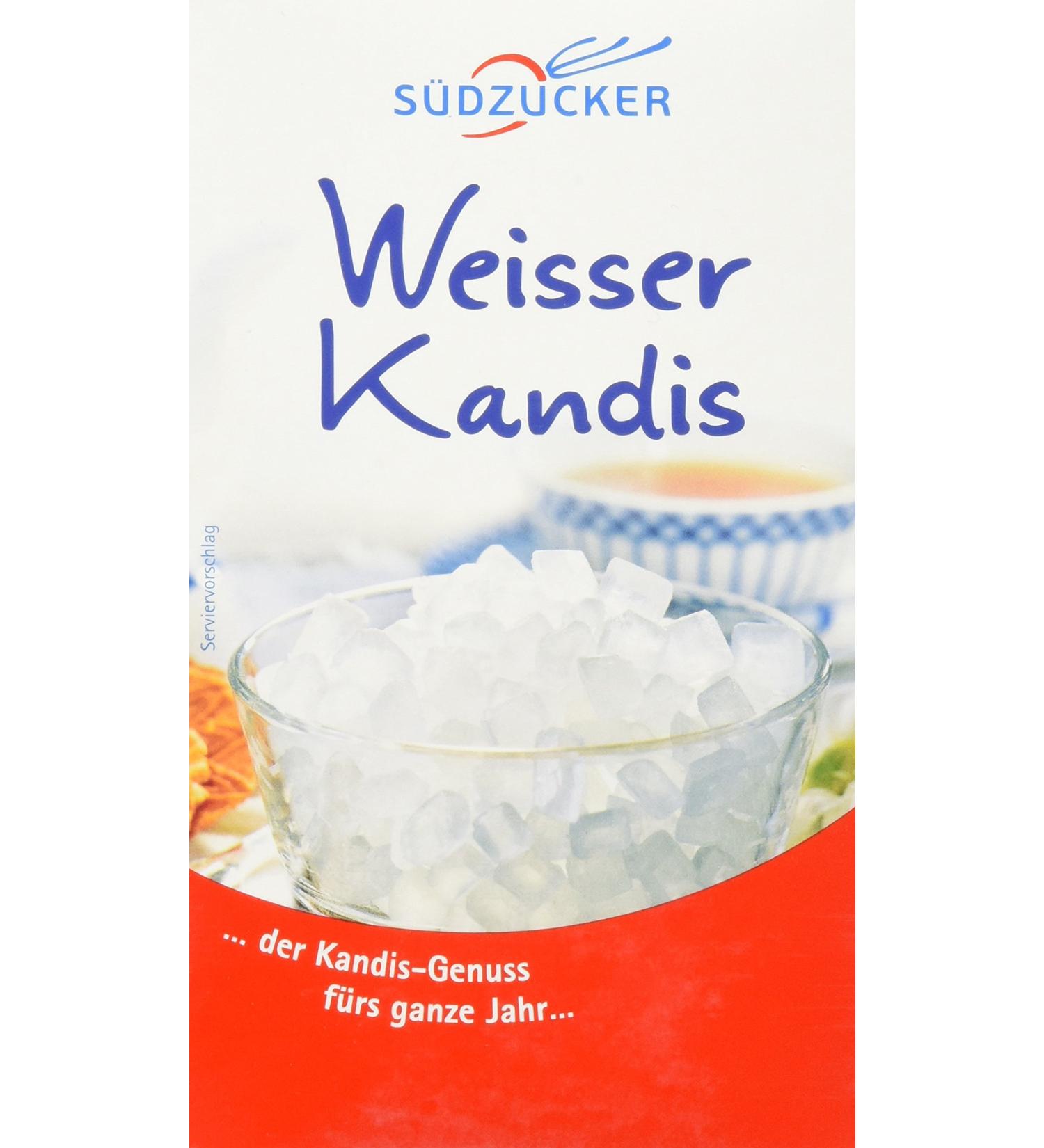S dzucker Kandis Sugar White 500g - Premium Quality Sweetener for Baking & Cooking | Shop Internationally - Buy Online on GoSupps.com