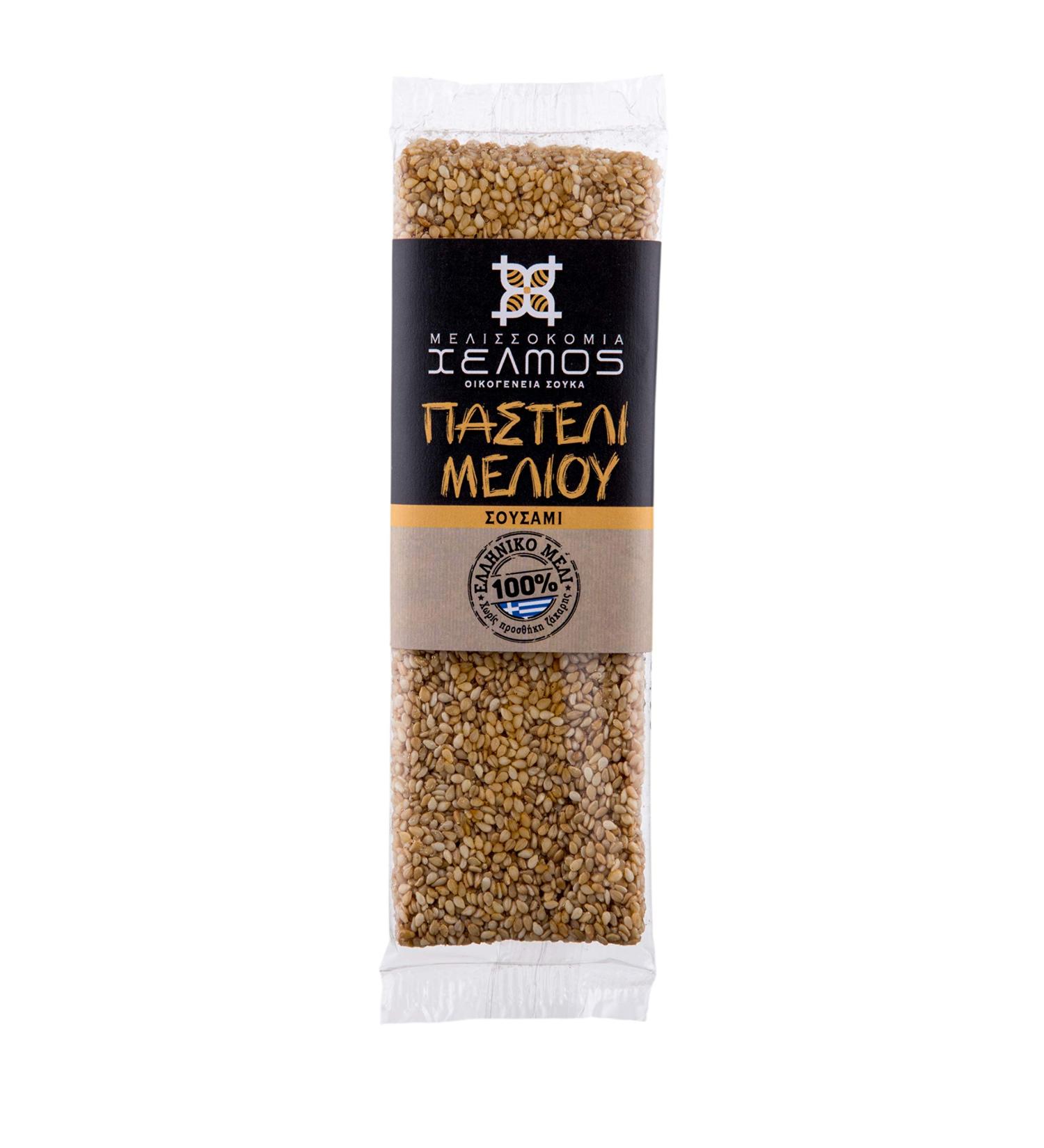Helmos Pasteli - Sesame Bar with Greek Honey 75g (pack of 5)