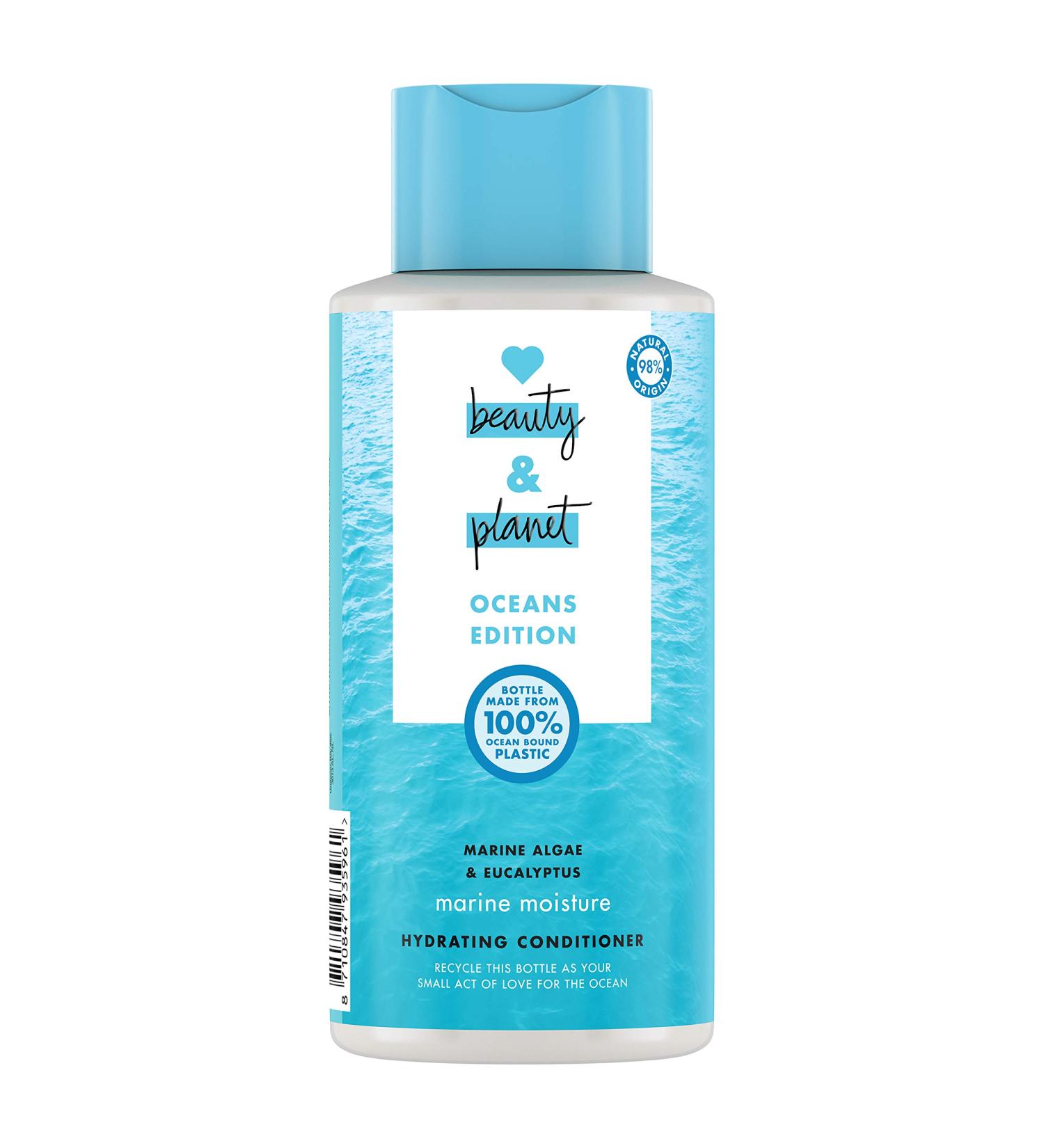 Buy Love Beauty and Planet Marine Moisture Conditioner - Seaweed & Eucalyptus 400ml | International Shipping Available - Buy Online on GoSupps.com