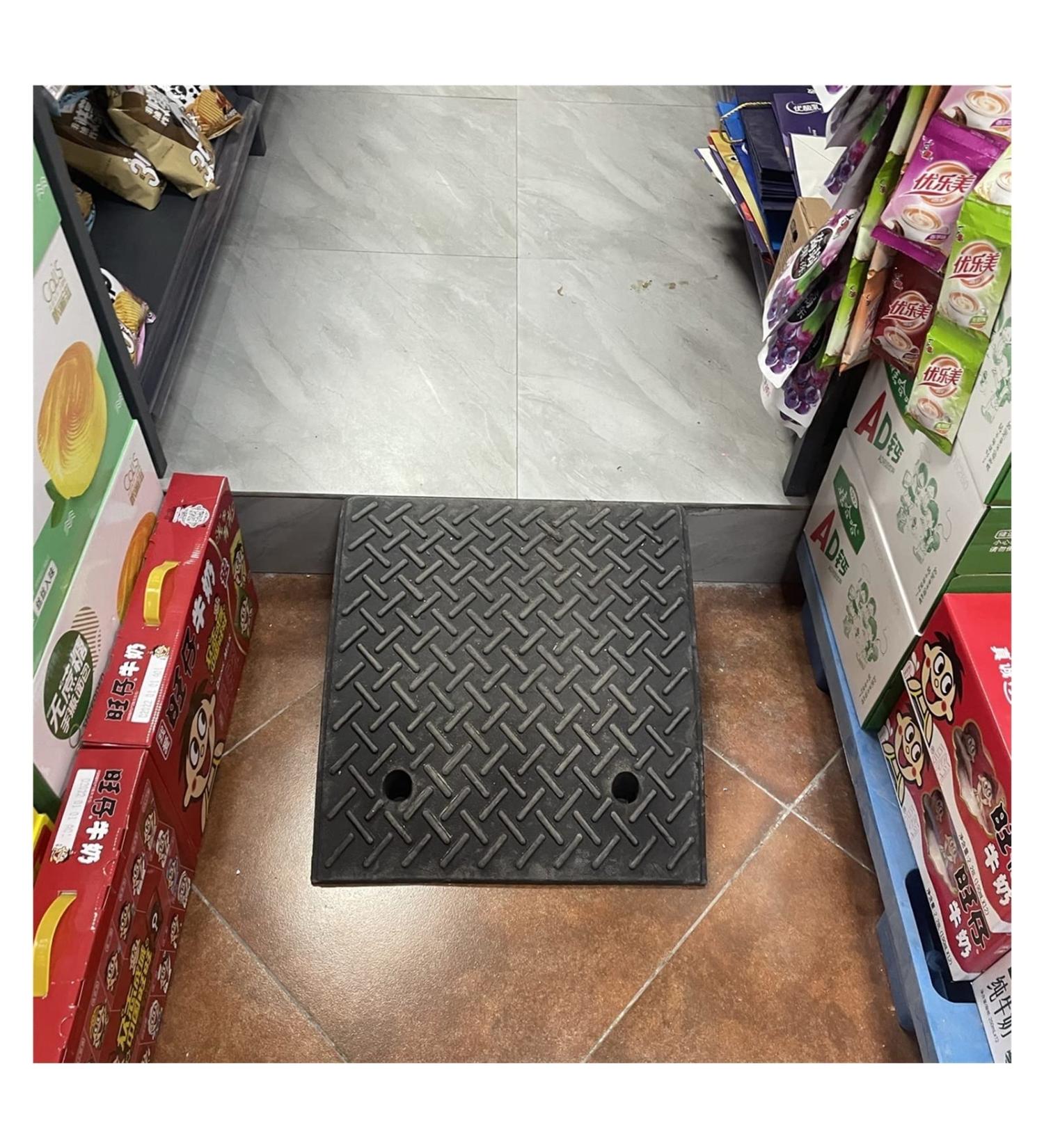 Indoor Home Threshold Ramps for Bike/Walker Rubber Curb Transition Ramp for Doorways/Patio Door/Garden/Parking Lots 8/9/10/11/12/13/14/15/16/17/18/19/20cm Height Height 10cm/4in - Buy Online on GoSupps.com