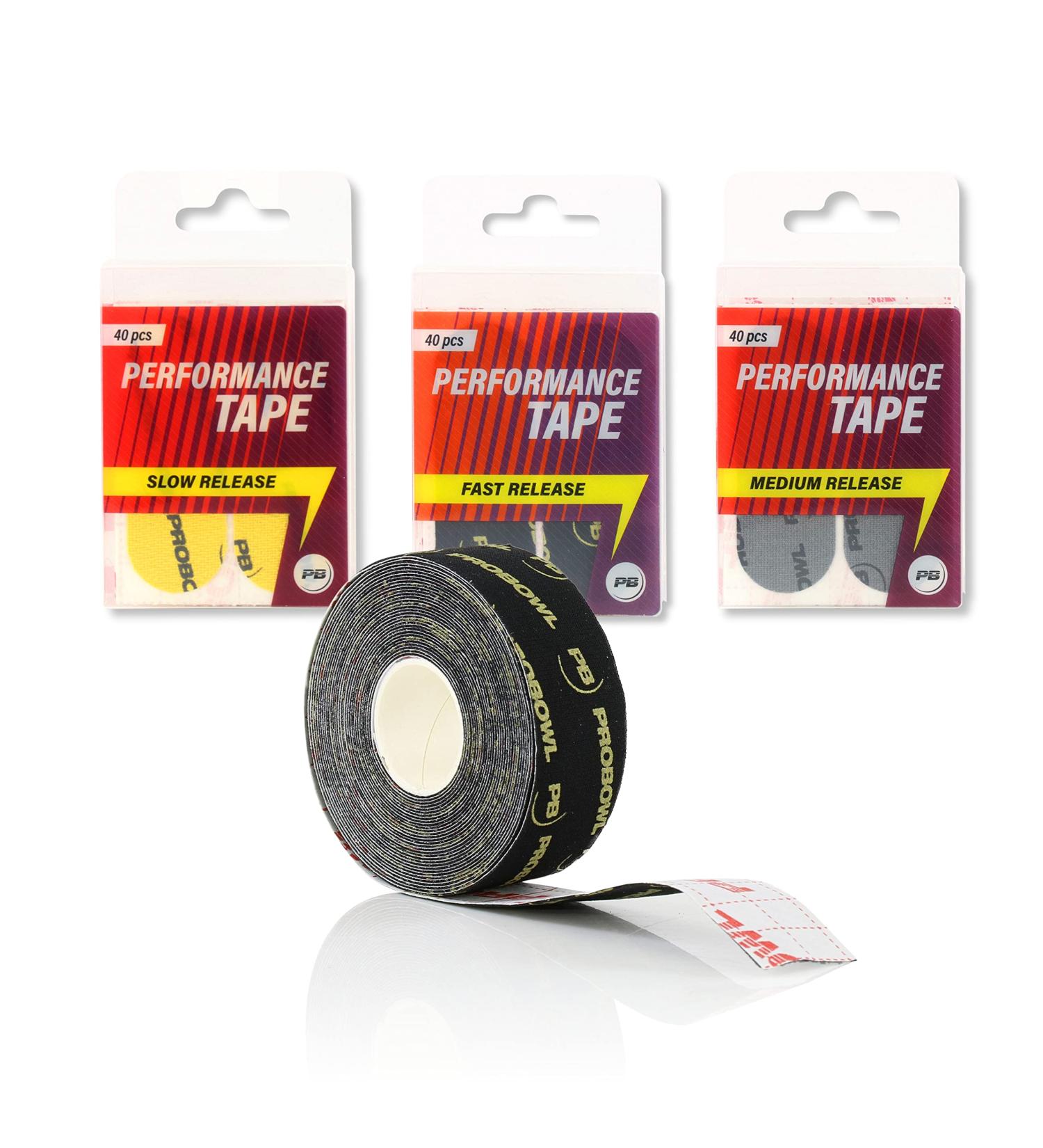 Emax Pro Bowl Performance Tape | Premium Bowling Thumb & Finger Tape | Durable Black Bowling Equipment Accessory - Buy Online on GoSupps.com