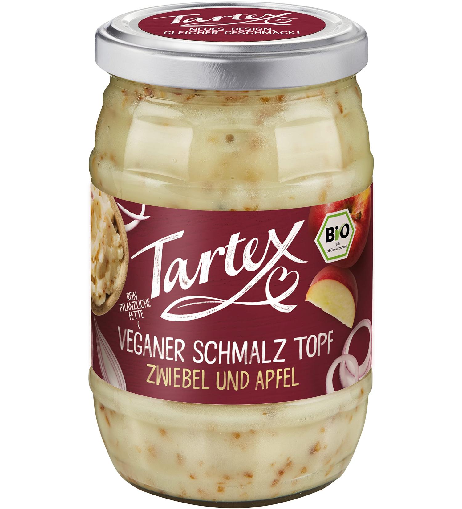 Buy Tartex Organic Freiburger Schmalz with Onions & Apples - 250g - International Shipping Available - Buy Online on GoSupps.com