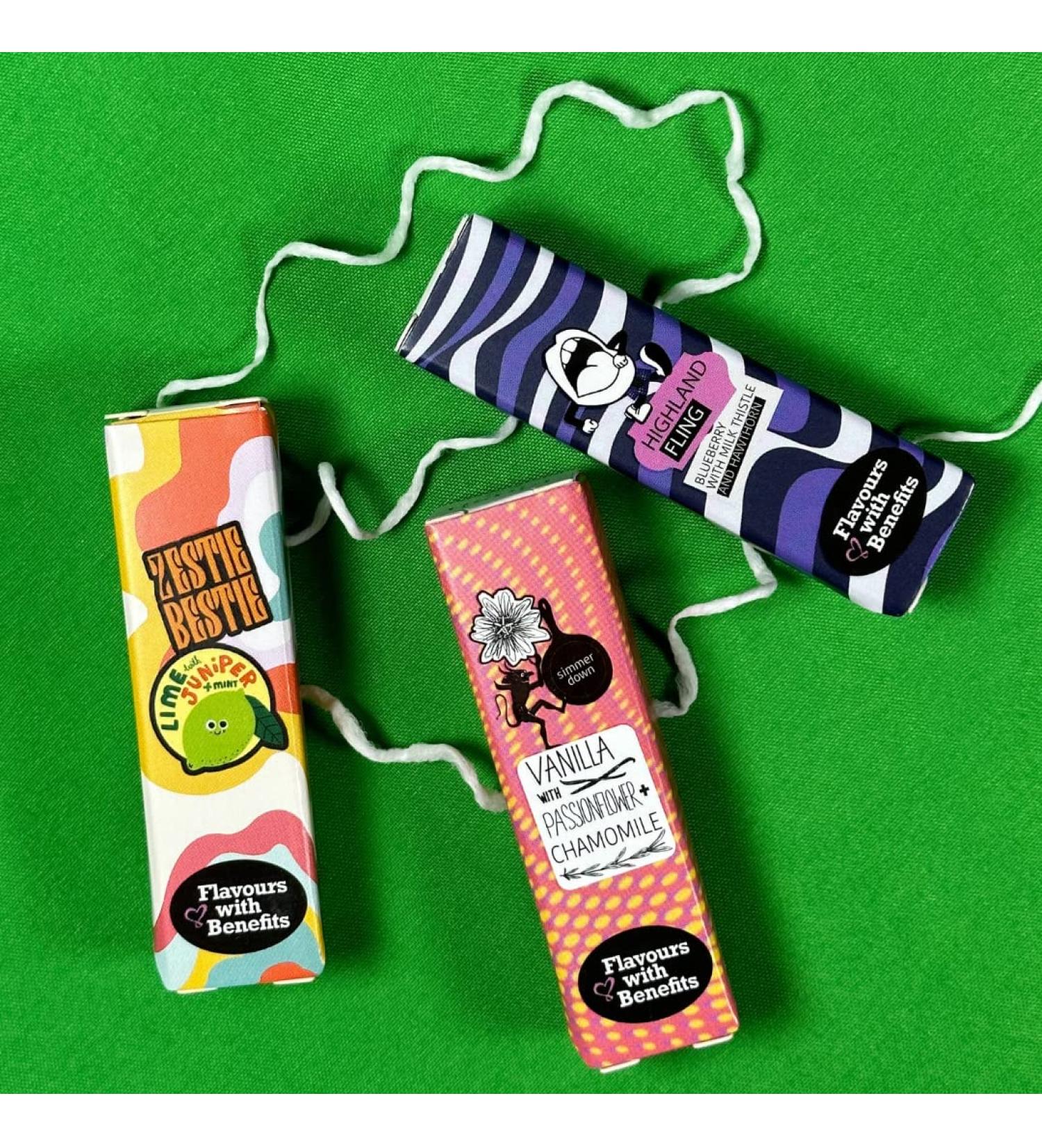 Expanding Thick Floss for Deep Gum Cleaning | Woven Textured Floss - No More Bleeding Gums | Sensitive Flavors: Blueberry Lime Mint Vanilla | Shop Internationally - Buy Online on GoSupps.com