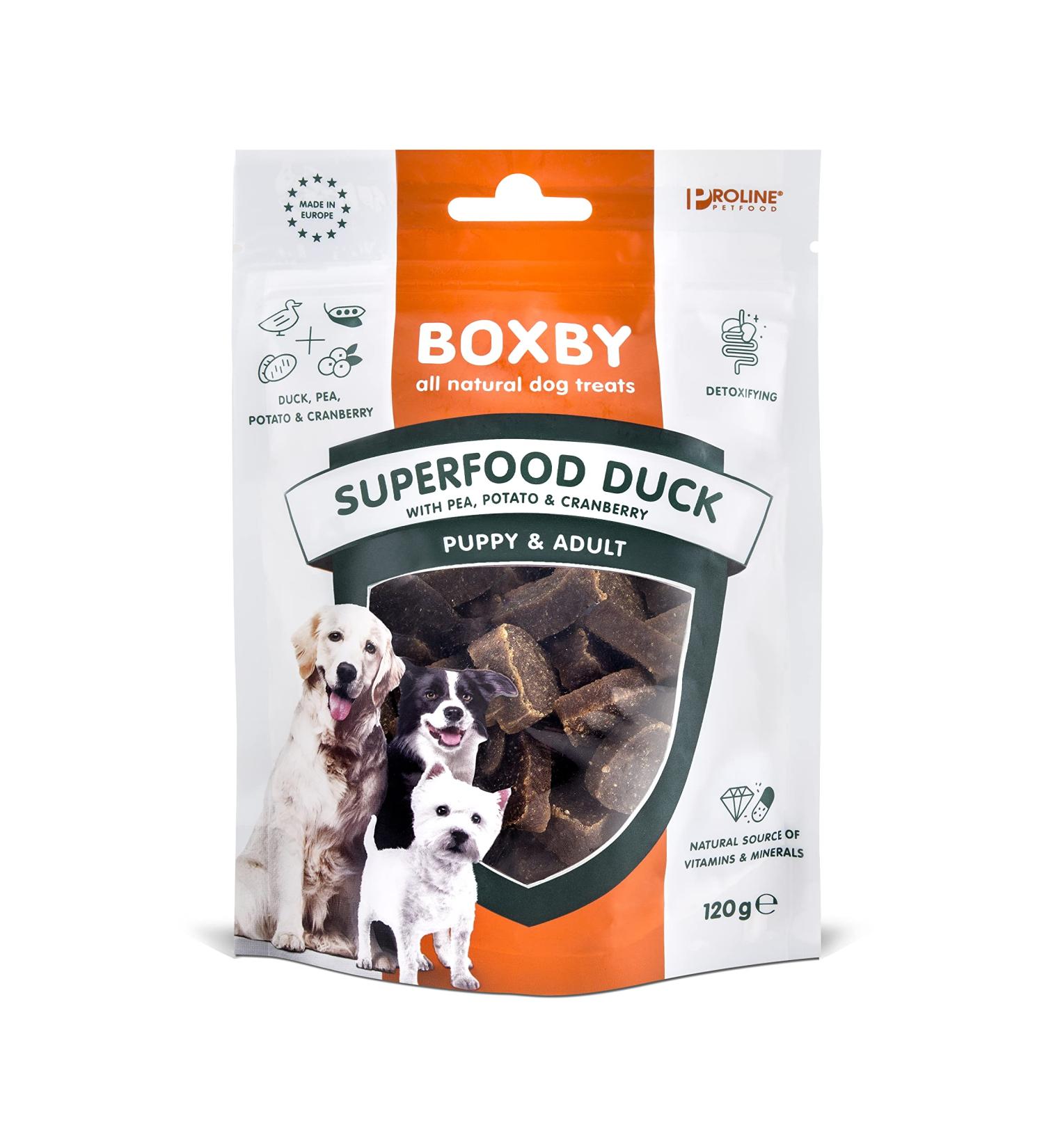 Boxby Superfood Duck-PEA-Cranberry 120g - Buy Online on GoSupps.com