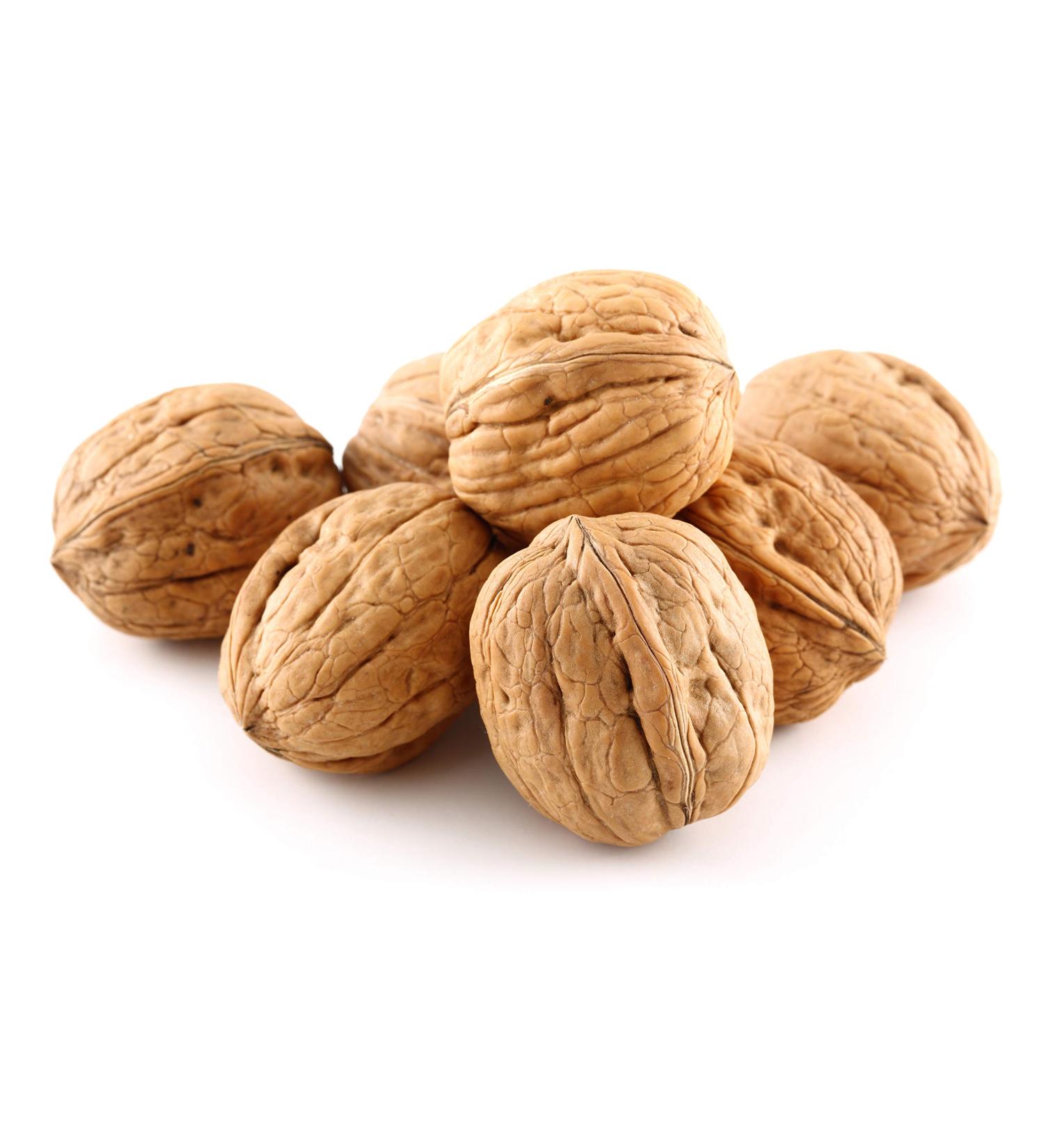 Anna and Sarah Jumbo Walnuts in Shell - Fresh Buttery Taste - California Chandler - Natural Shells - 5.5 lbs - Buy Online on GoSupps.com