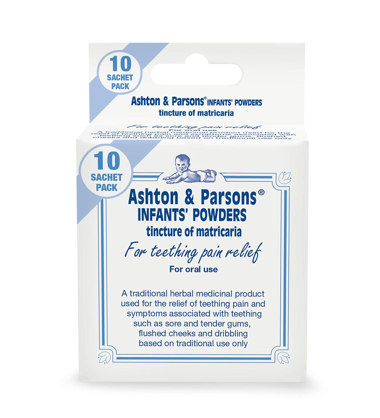 Ashton & Parsons Infant Teething Powder 10 Sachets10 Units