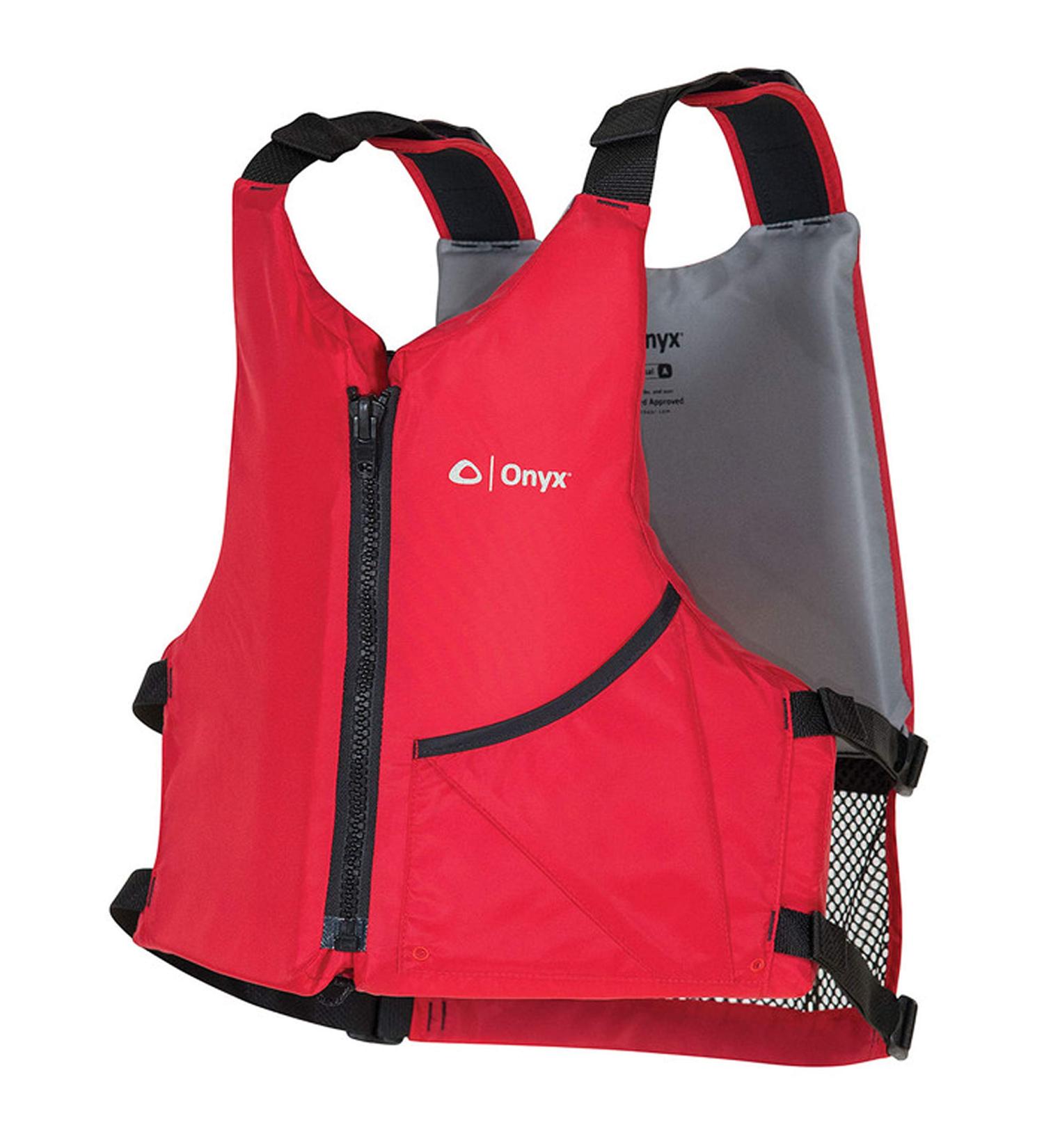 Onyx Unversal Paddle Kayak Life Vest Universal Red