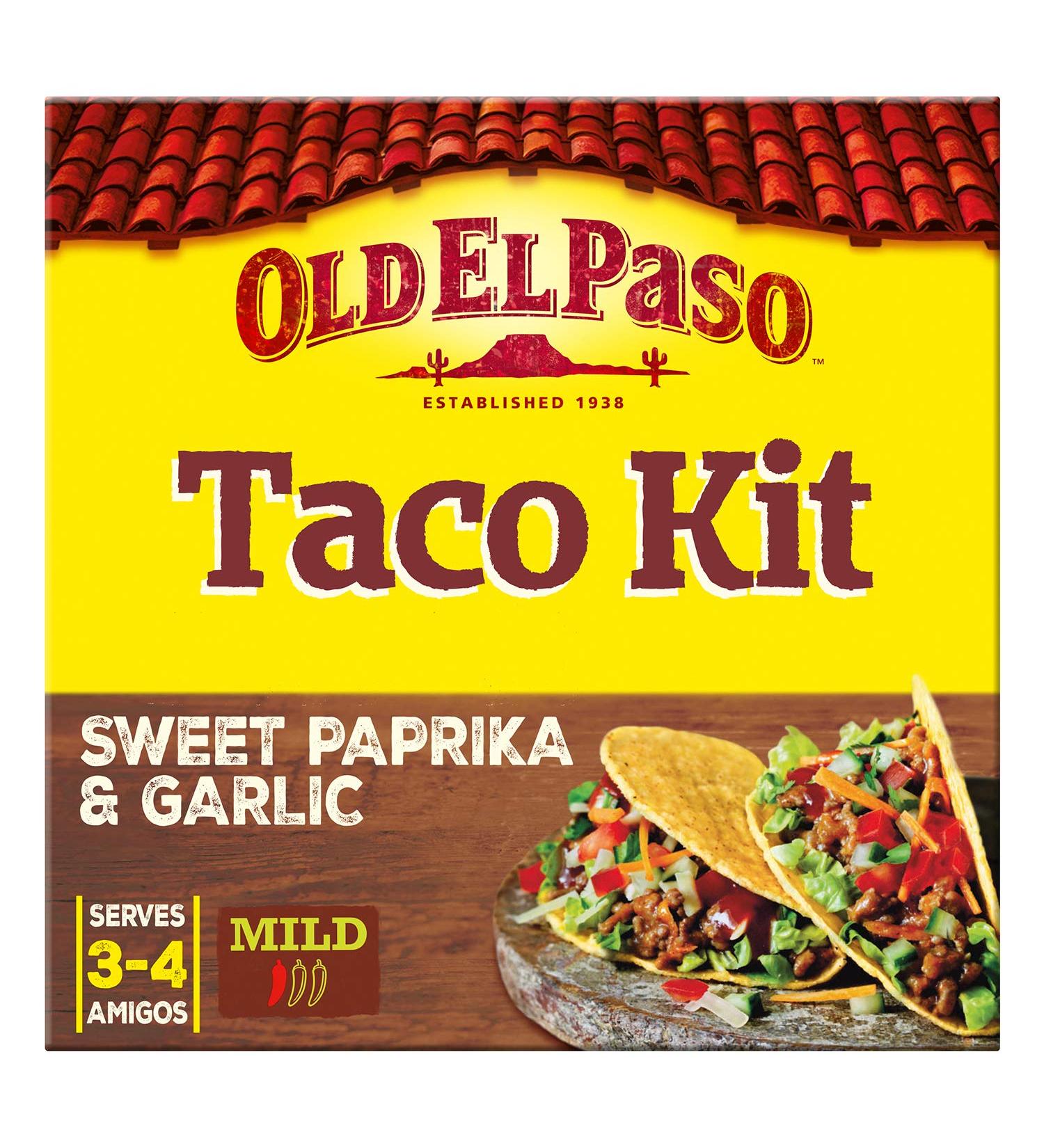 Old El Paso Taco Kit Crunchy Cheese and Paprika 308g - Buy Online on GoSupps.com