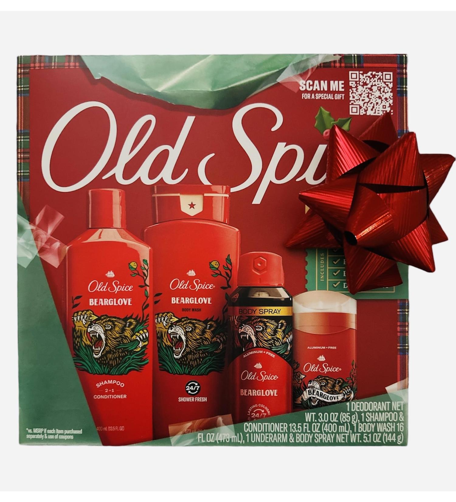 Old Spice BearGlove 3 piece gift set - Buy Online on GoSupps.com