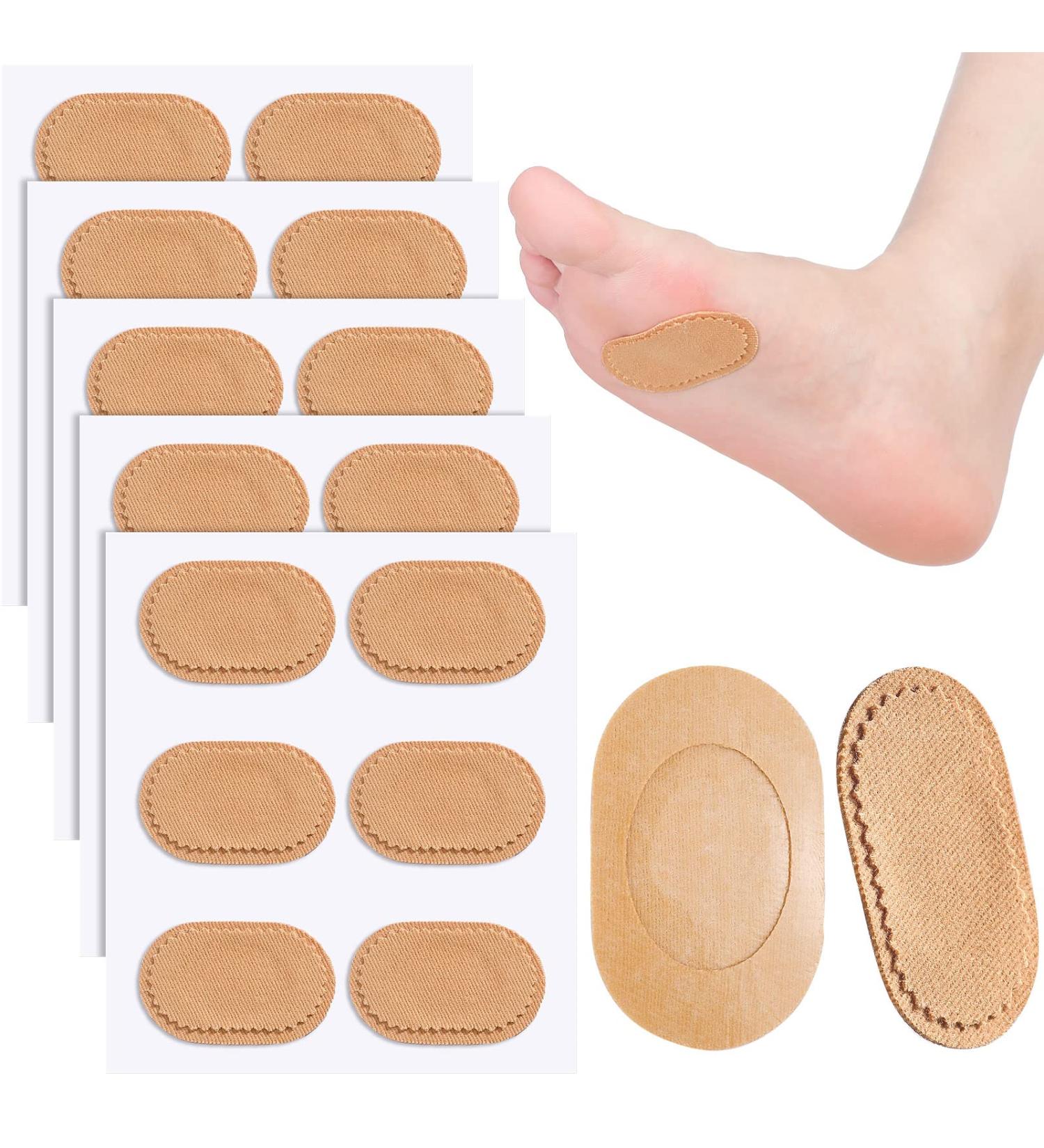 30 Pcs Foot Callus Cushion Toe & Corn Pads for Women Men - Shoe Accessories for Fabric Feet- Heel & Toe Protector - Buy Online on GoSupps.com