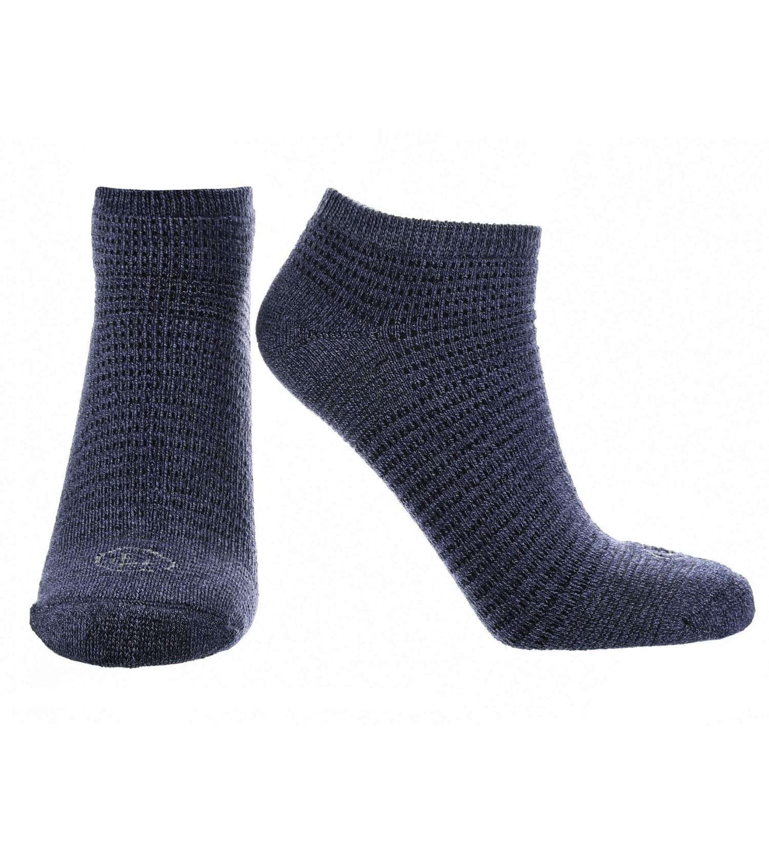 Doctor's Choice Diabetic Seamless Ankle Socks for Men - Aloe Infused, Non-Binding Top, Gout Comfort - Navy, Large (10-13) - 1 Pair - Buy Online on GoSupps.com