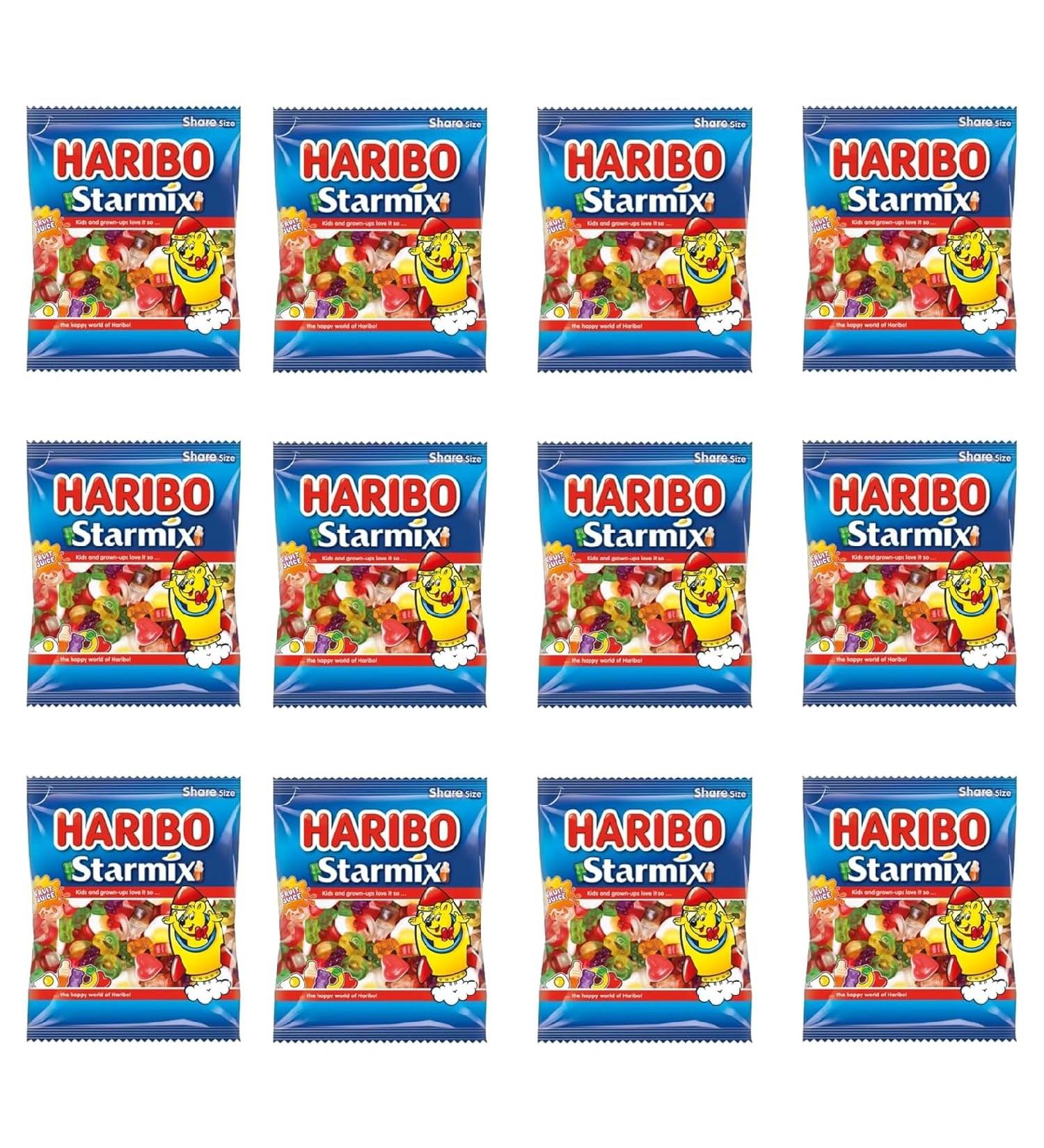  HARIBO HARIBO Starmix Share Pack of 12 x 160 g - Buy Online on GoSupps.com