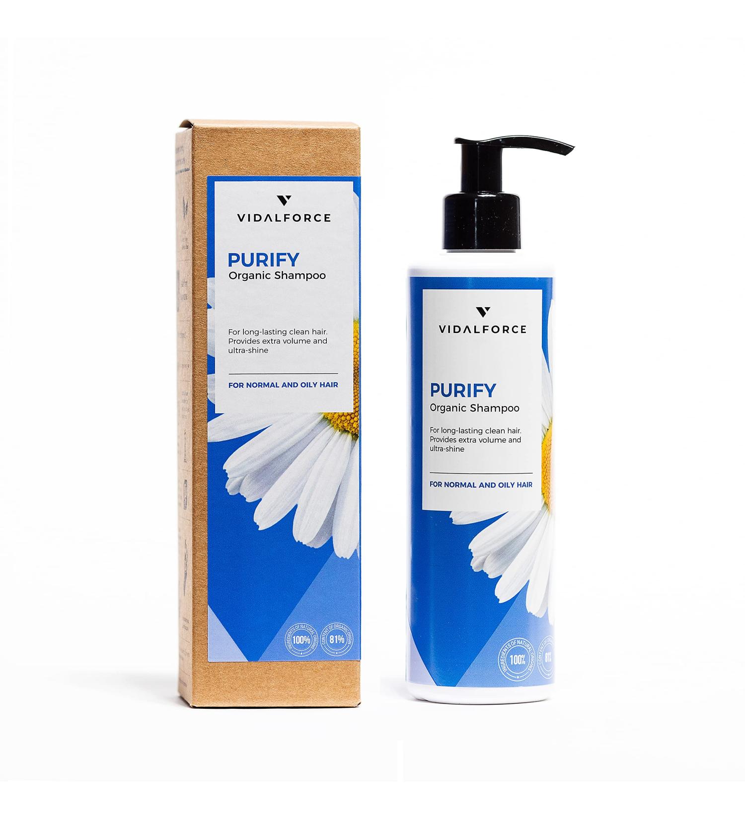 PURIFY Oily Hair Shampoo 100% Natural and 81% Eco-Friendly. Clean Hair for Days - Shampoo for Oily Hair for Women and Men. - Buy Online on GoSupps.com