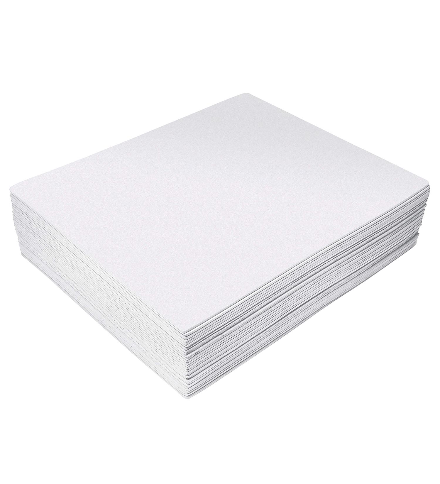 White EVA Foam Sheets 2mm Thick 9x12 Inch - 30 Pack for Arts and Crafts - Buy Online on GoSupps.com