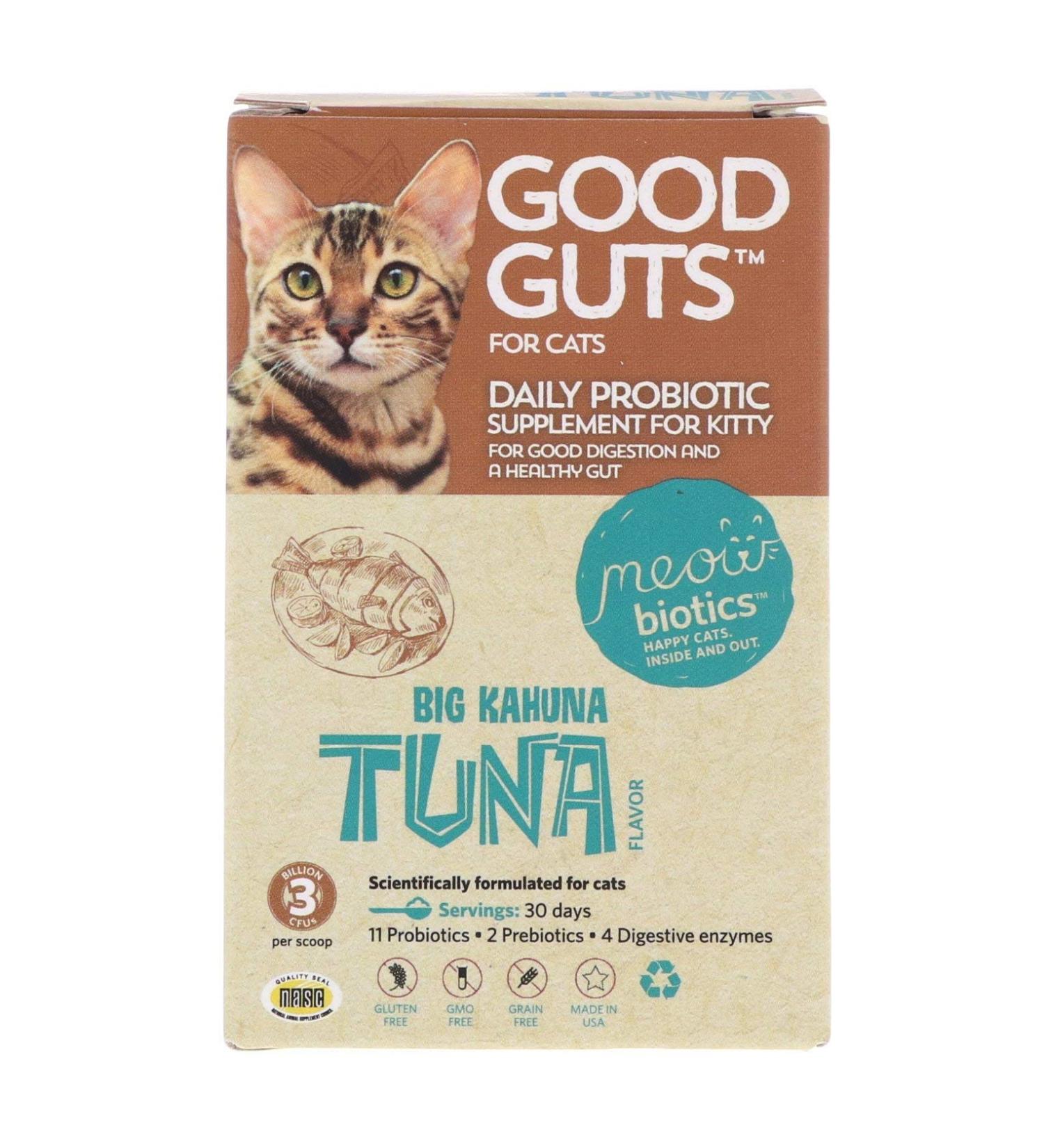Meowbiotics Good Guts for Cats - 1 Count - Buy Online on GoSupps.com