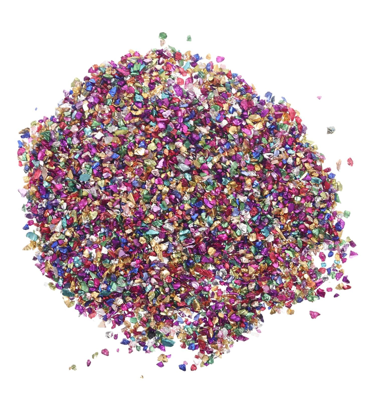 Healeved 1 Glass Chip Epoxy Charms Metallic Chips Crushed Glass for Crafts Heart Hole Punch Bulk Epoxy Resin Chunky Glass Irregular Chips Glass Charms Filling Vintage Glass Nail Manicure 0.5X0.3cm Colorful - Buy Online on GoSupps.com
