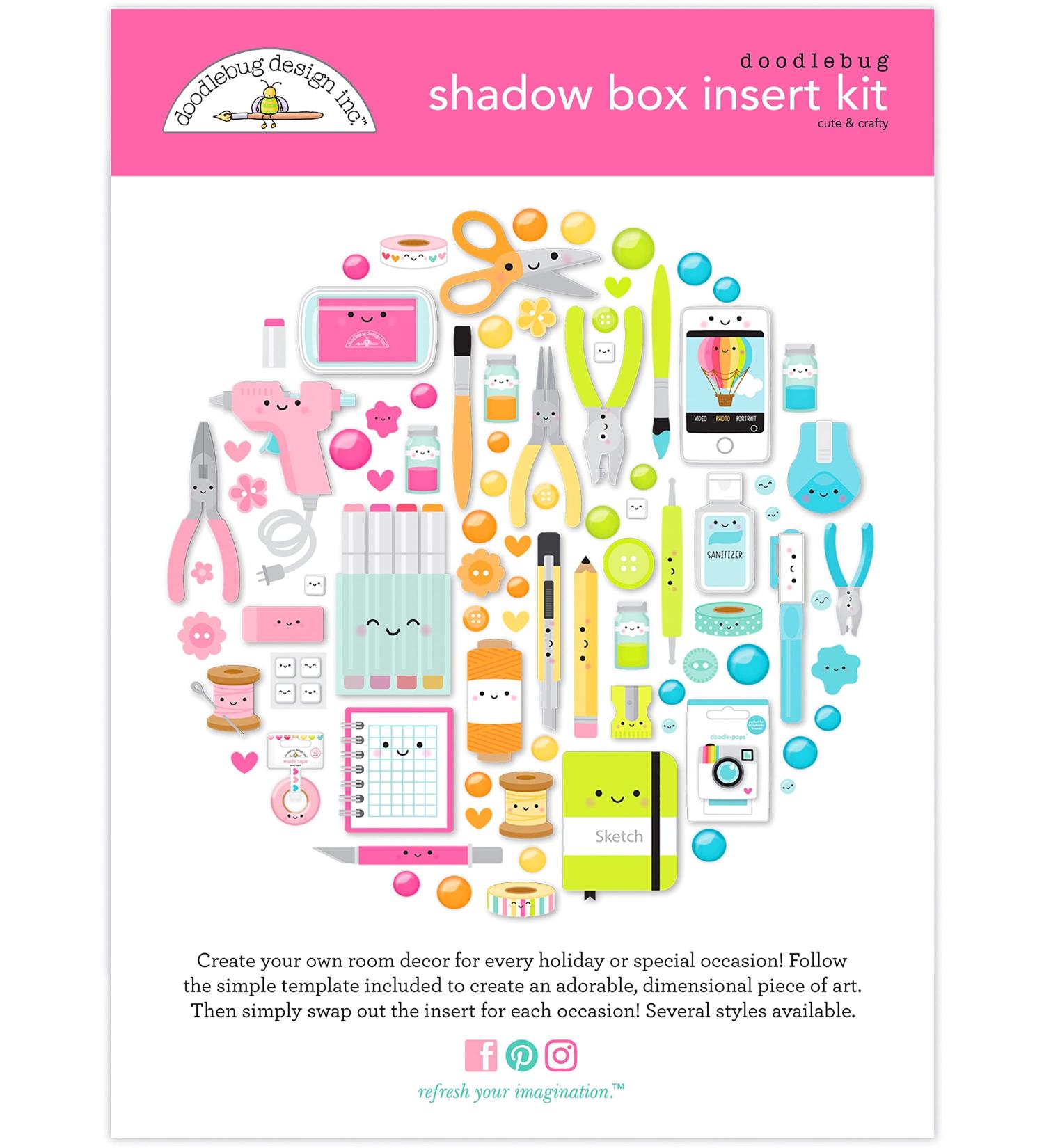 DOODLEBUG Shadow Box Cute/Craft
