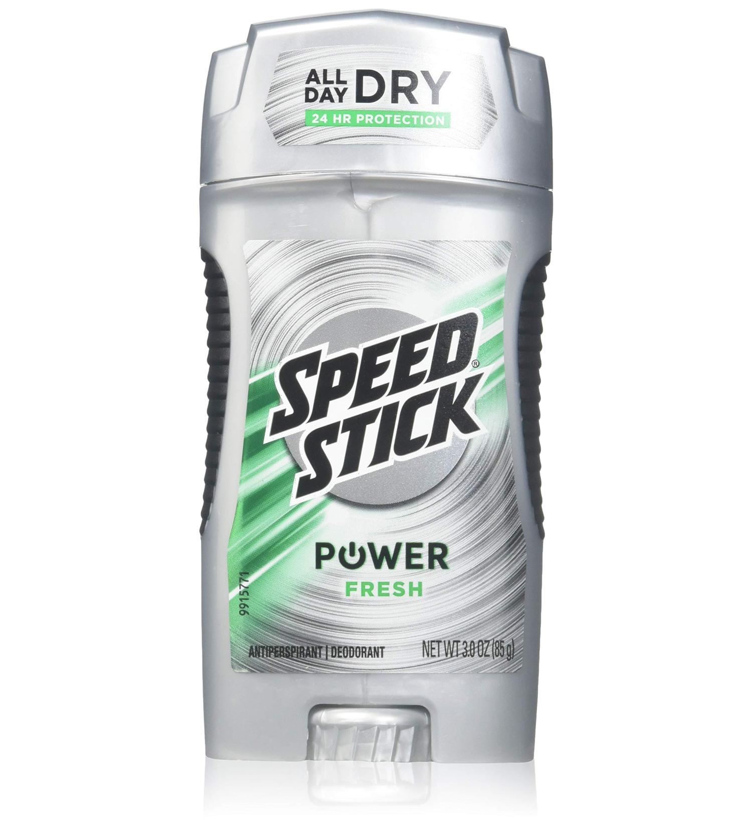 Mennen Speed Stick Deodorant 3 Ounce Power Fresh (88ml) (3 Pack)