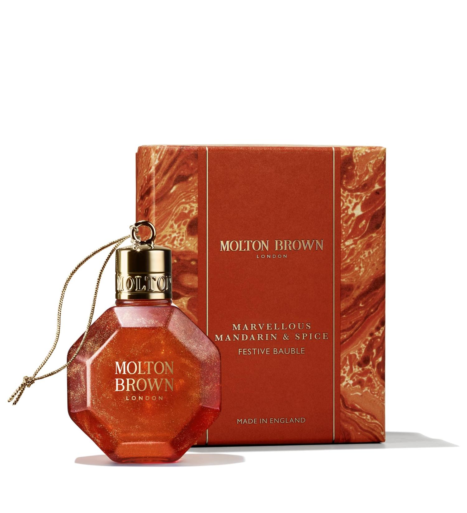 Molton Brown Marvellous Mandarin & Spice Festive Bath & Shower Gel Bauble - Buy Online on GoSupps.com