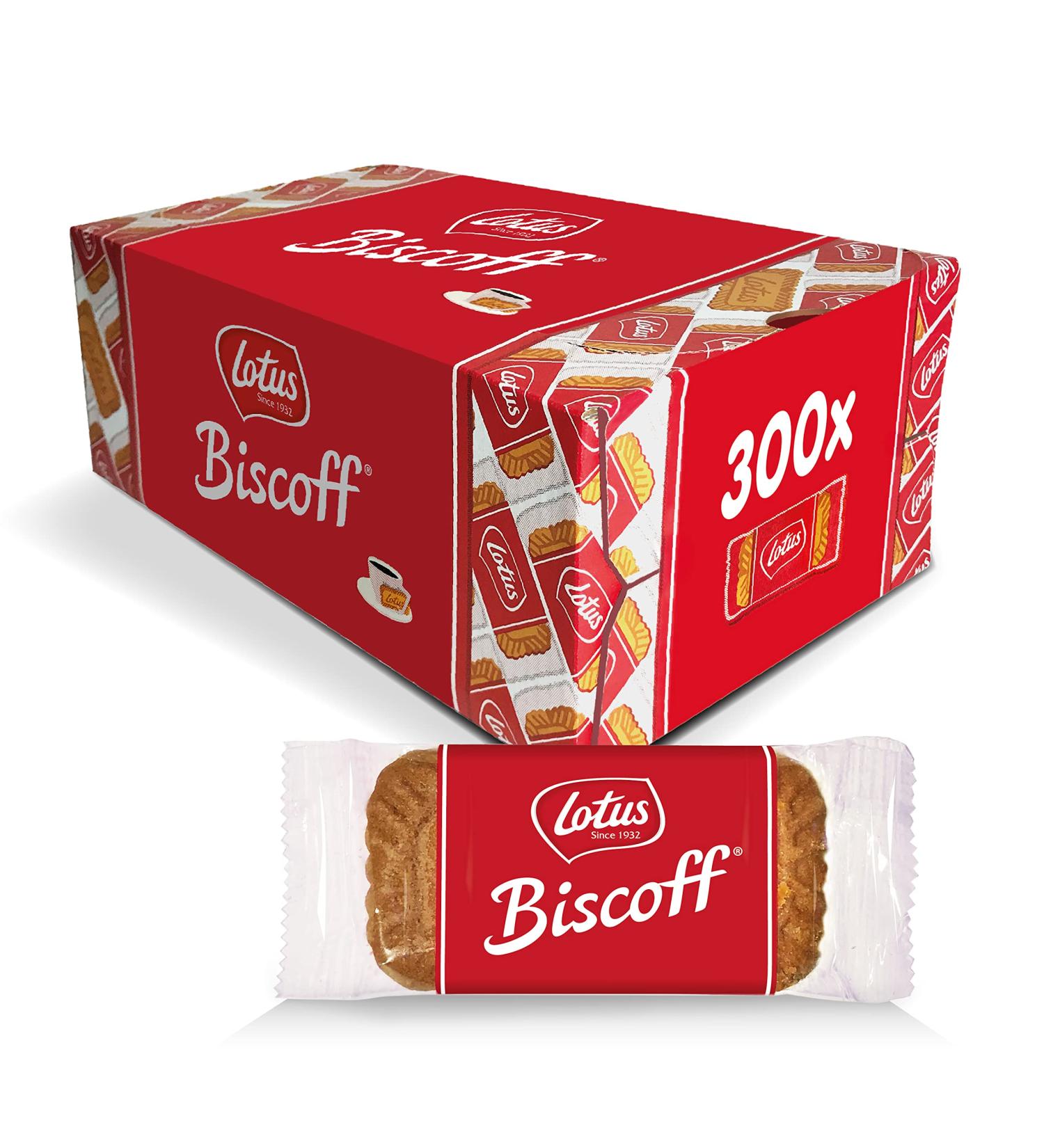 Lotus Biscoff Cookies 300 Count - Individually Wrapped Caramelized Biscuit Cookies - Vegan - 0.2oz (Pack of 300) - Buy Online on GoSupps.com