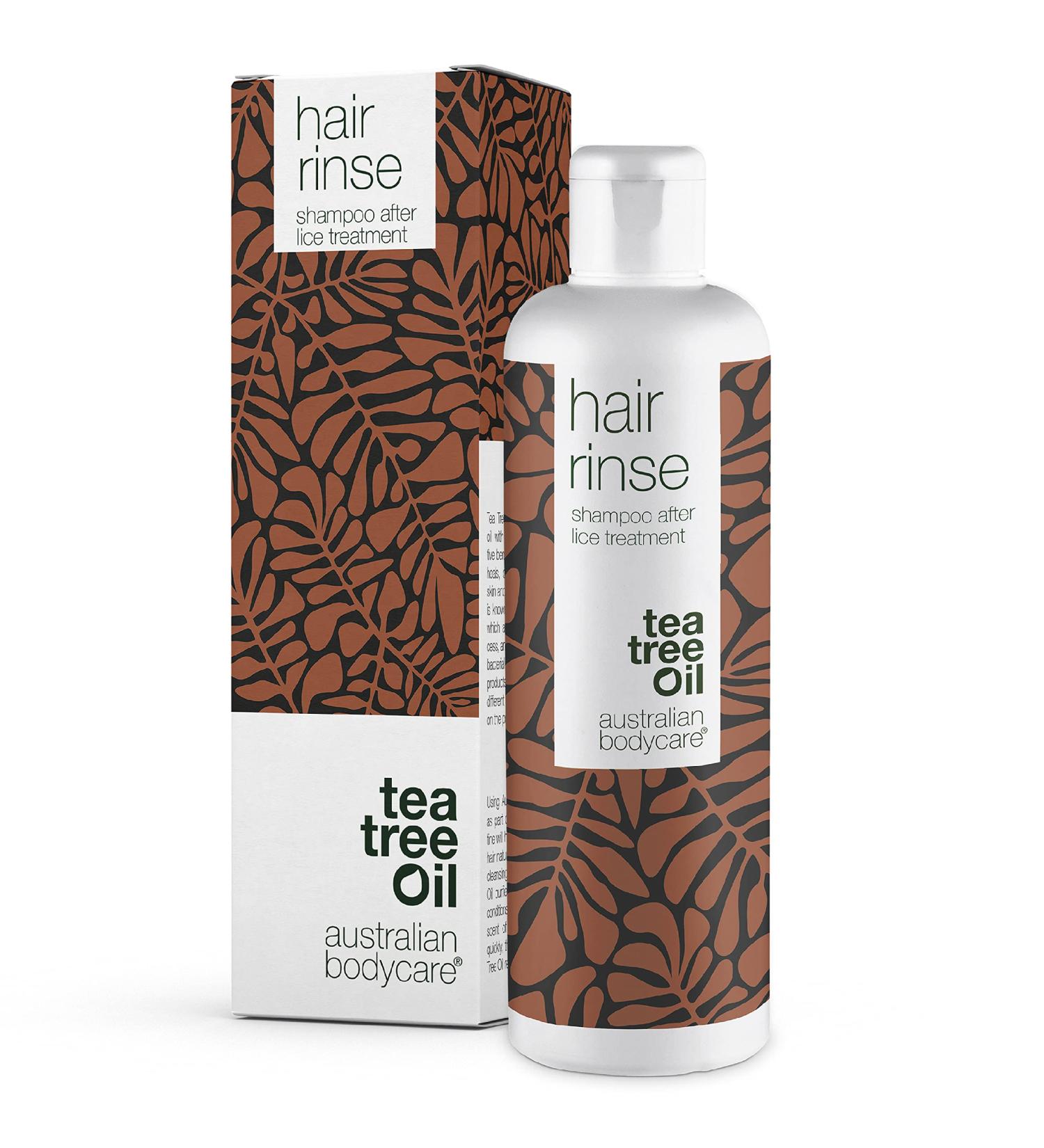 Australian Bodycare Hair Rinse 250ml - Tea Tree Oil Treatment for Lice - 100% Pure Tea Tree Oil Shampoo - Buy Online on GoSupps.com