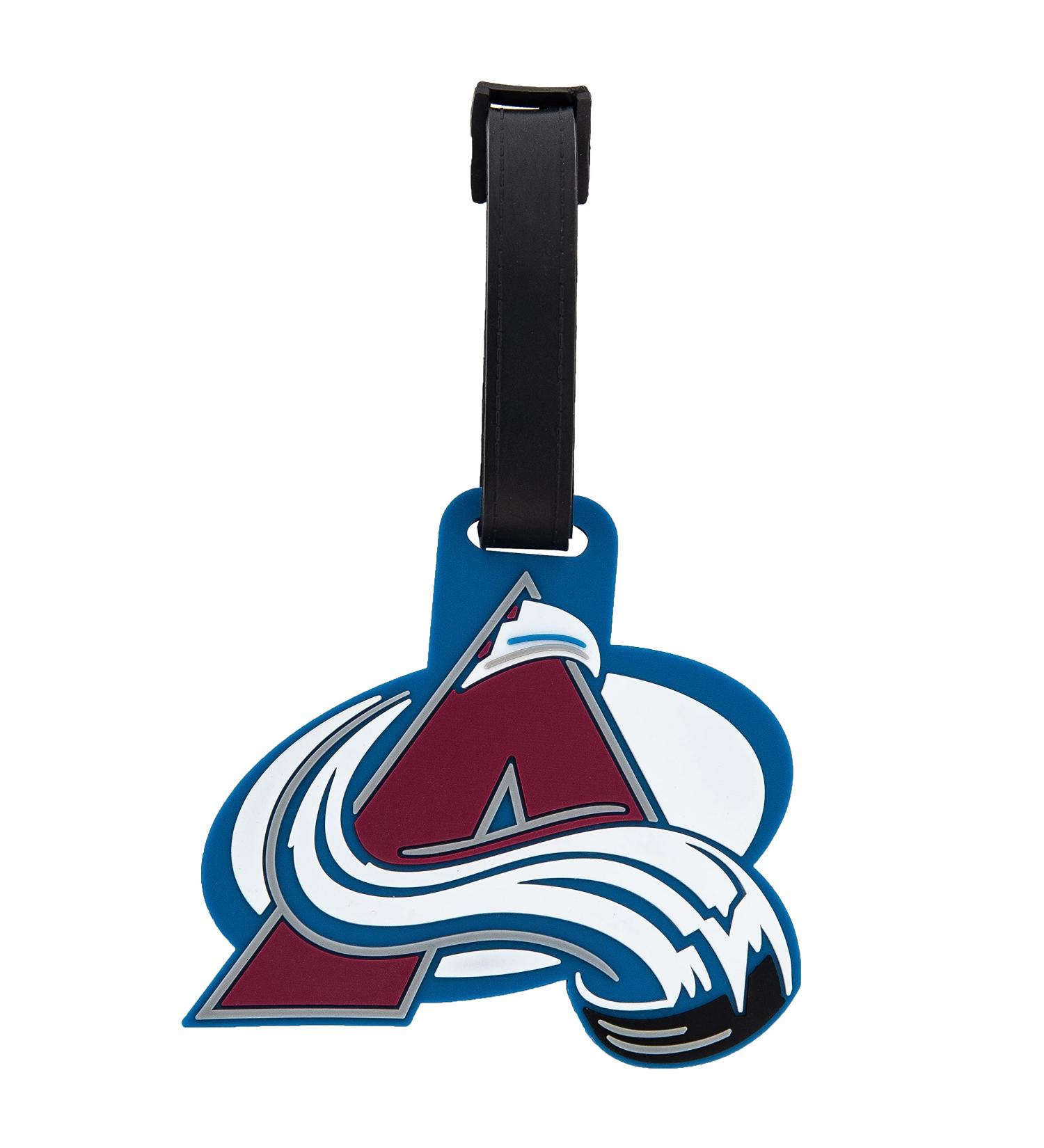 Colorado Avalanche NHL PVC Luggage Tag - Official Team Logo | Perfect for Travel - Buy Online on GoSupps.com