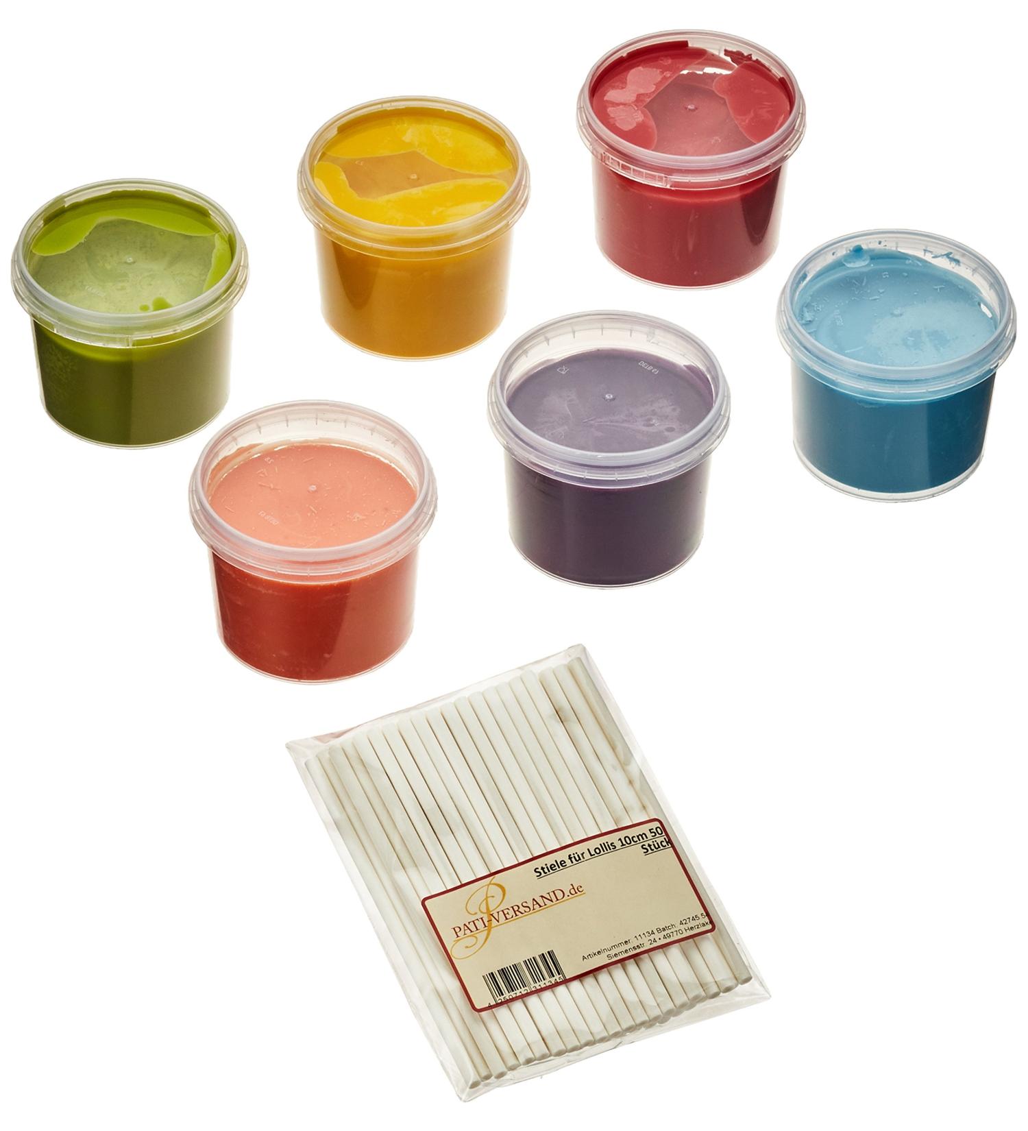 Pati-Versand Cake-Pop Set Rainbow - 1 Pack | International Shipping | Perfect for Parties & Celebrations - Buy Online on GoSupps.com