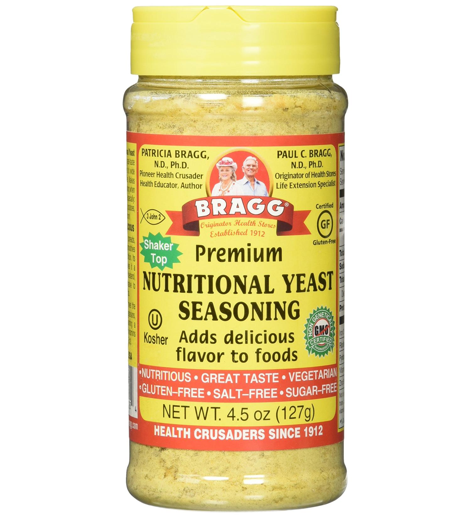 Bragg's Nutritional Yeast 4.5oz 2 Pack