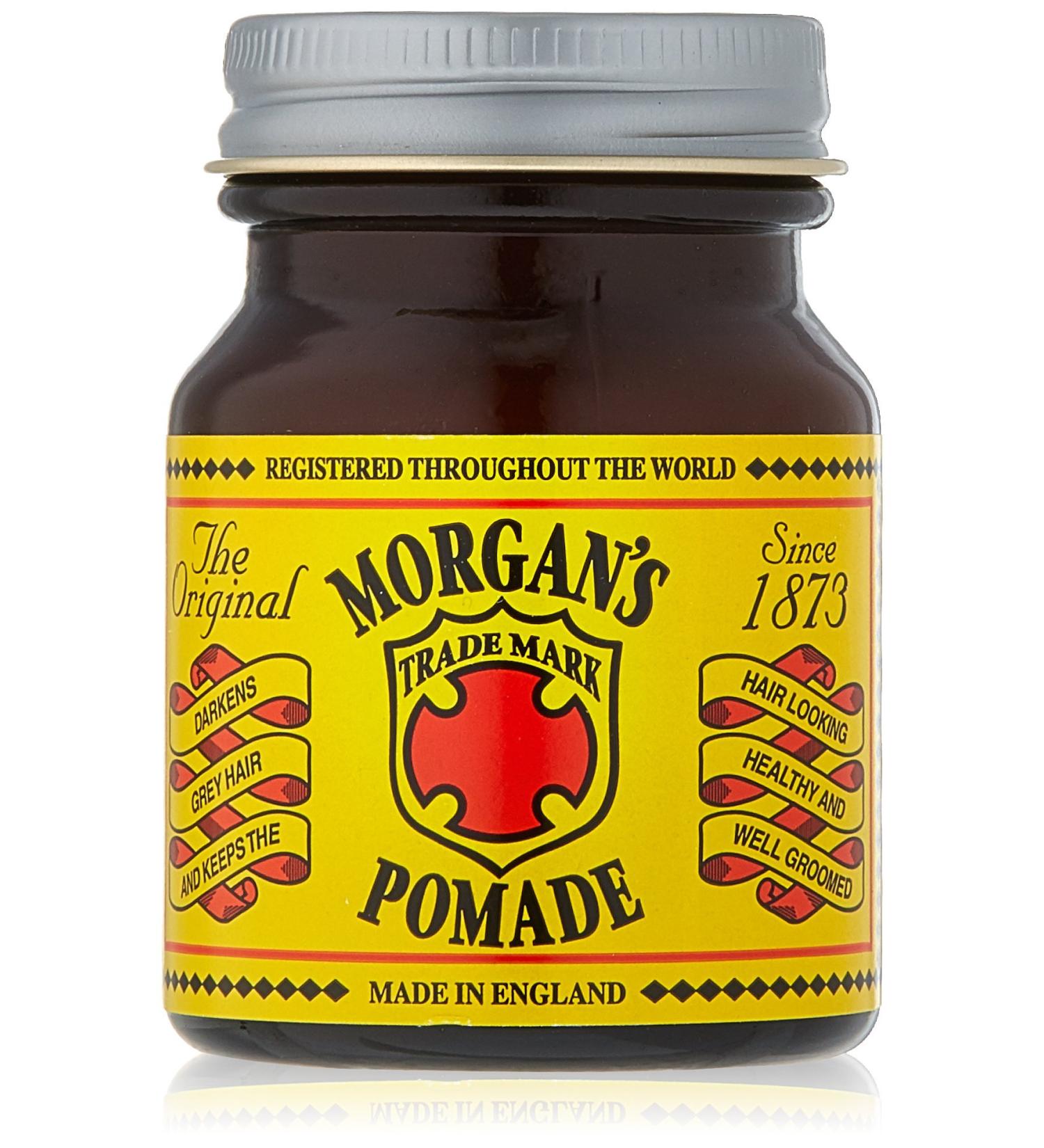 Organic Morgan Pomade Amber Jar - 0.11 lb | Natural Hair Styling Product - Buy Online on GoSupps.com