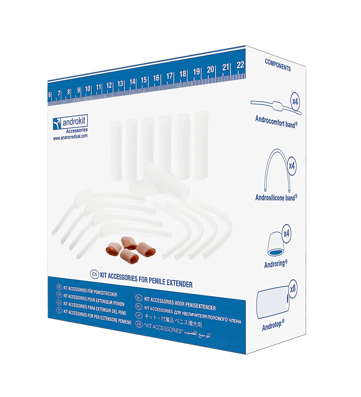 Androkit Accessories by Andromedical | Spare parts & accessories for Andropenis - Andropeyronie - Androsurgery - Buy Online on GoSupps.com