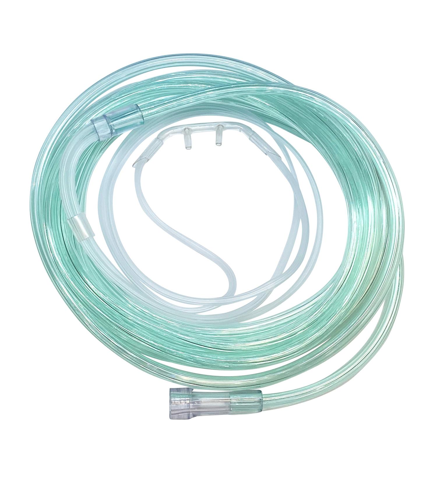 1-Pack Westmed #0566 Adult Comfort Soft Plus Cannula with 14' Kink Resistant Tubing