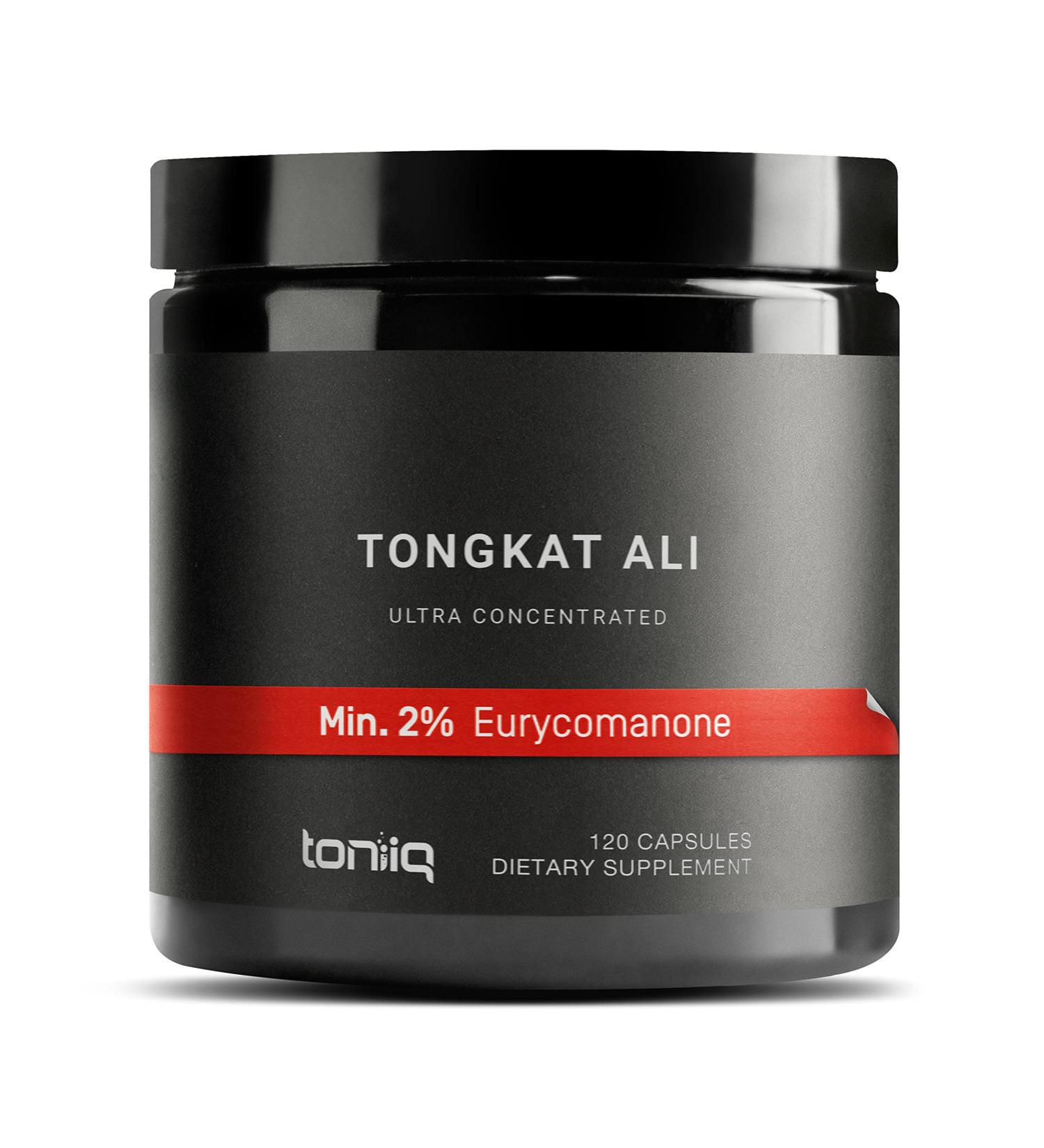 Tongkat Ali 40 000MG - Extra Strength Longjack Supplement for Men | 120 Veg Caps | 3rd-Party Tested Eurycoma Longifolia Extract - Buy Online on GoSupps.com