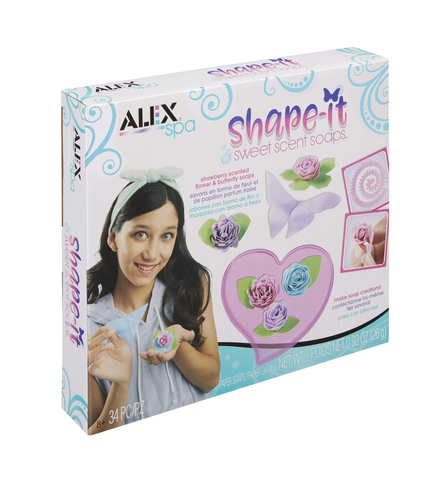 ALEX Spa Shape It Sweet Scent Soaps