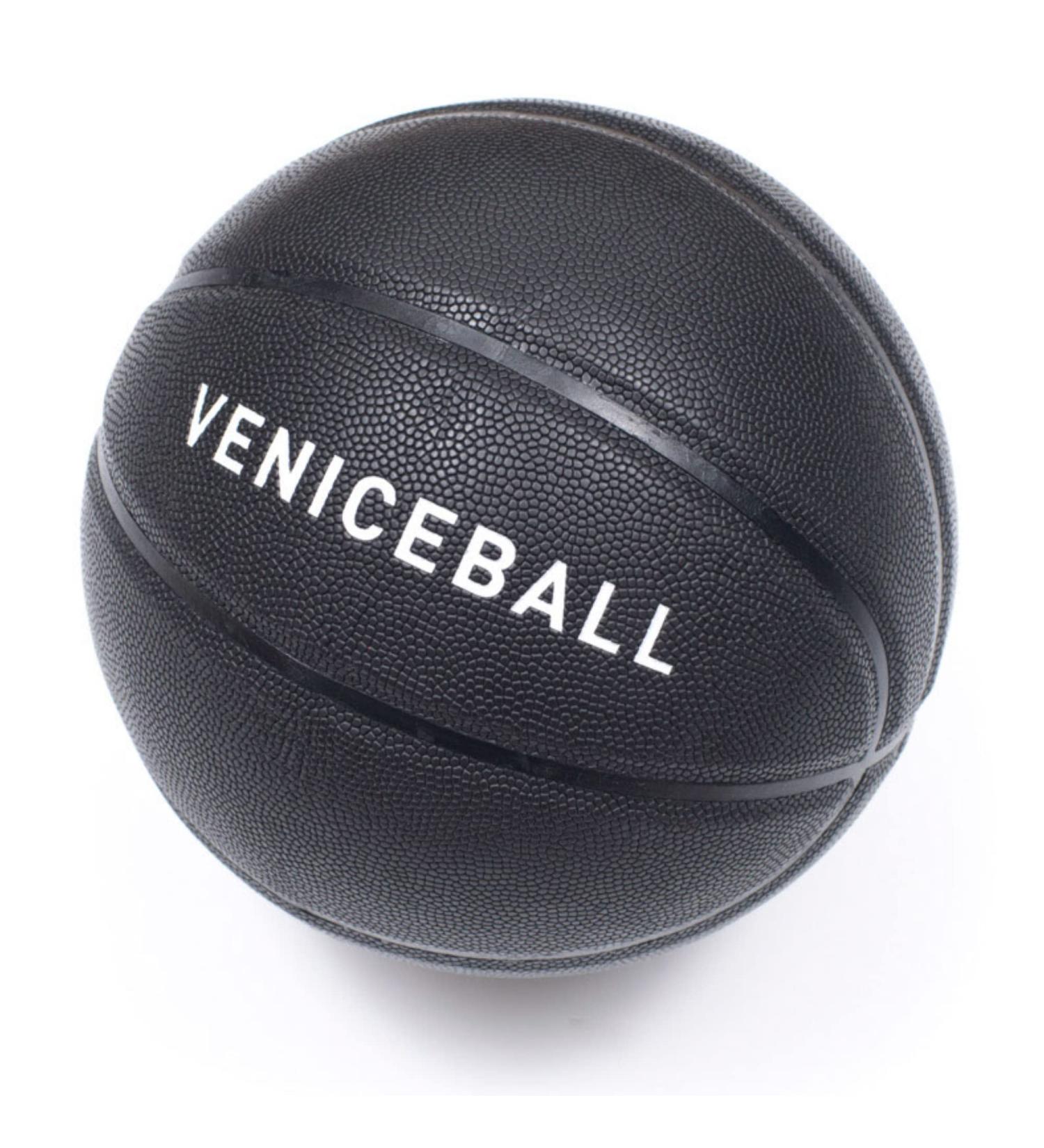 Veniceball PU Leather Basketball with Pump - Indoor/Outdoor, Official Size 7 NCAA & NBA - Buy Online on GoSupps.com