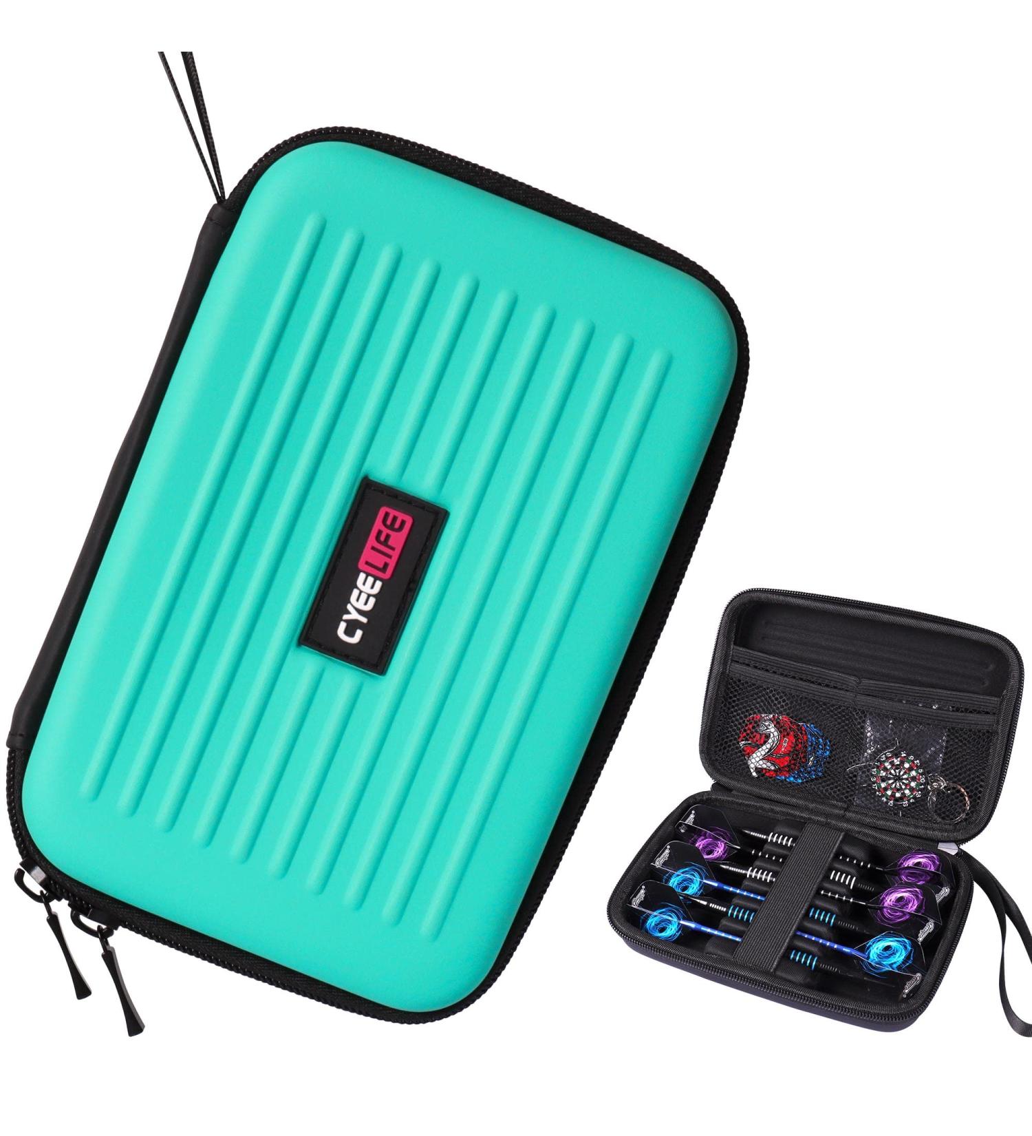 CyeeLife Dart Carrying Case - Holds 6 Steel and Soft Darts - Buy Online on GoSupps.com