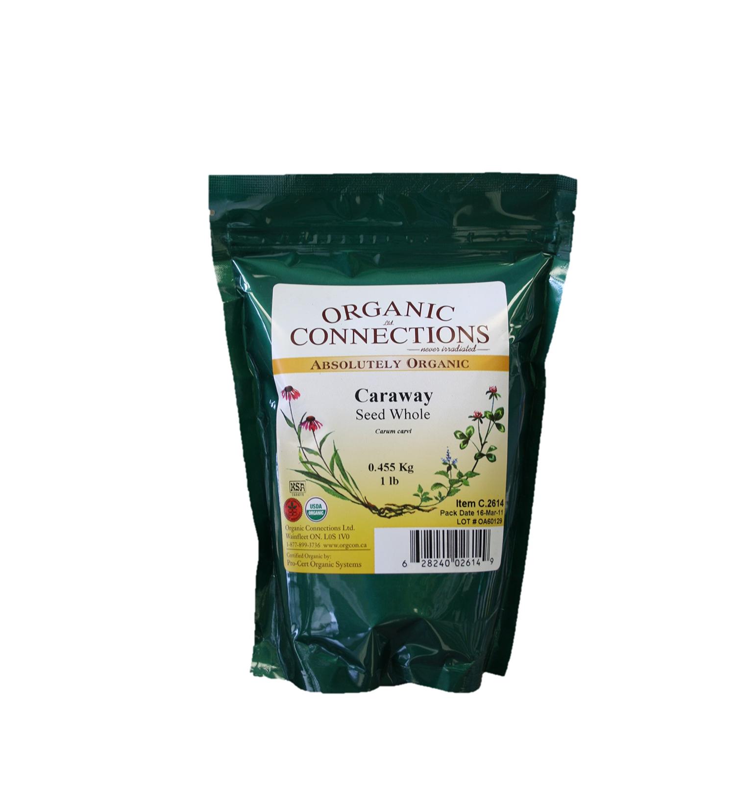 Caraway Seed Whole Organic (1 lb)