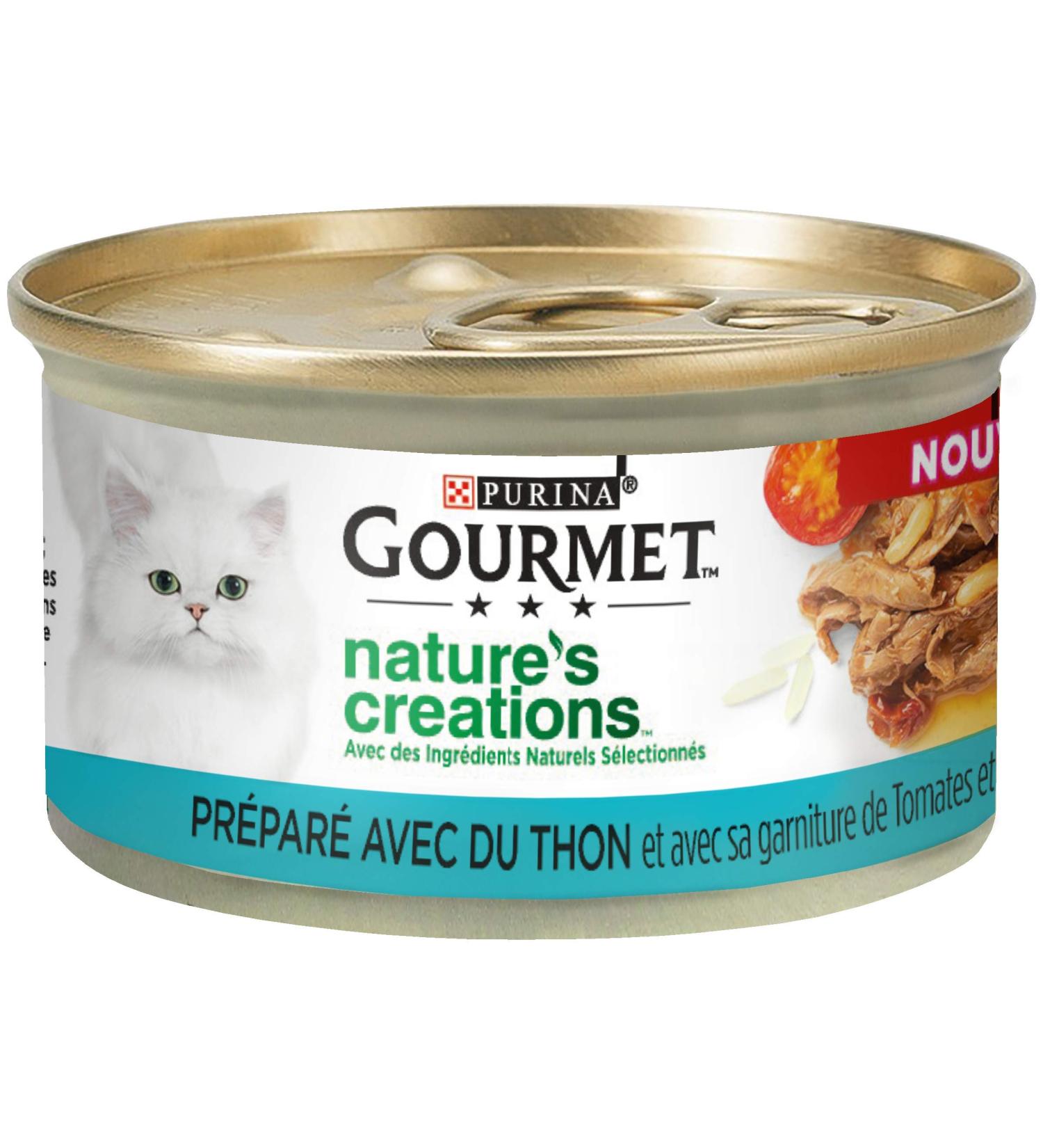 Gourmet Nature's Creations Adult Cat Food - Tuna & Rice Mini Bites 24 x 85g - Premium International Shipping - Buy Online on GoSupps.com